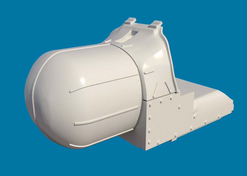 MH-60J/T Jayhawk Radome available from Werner's Wings