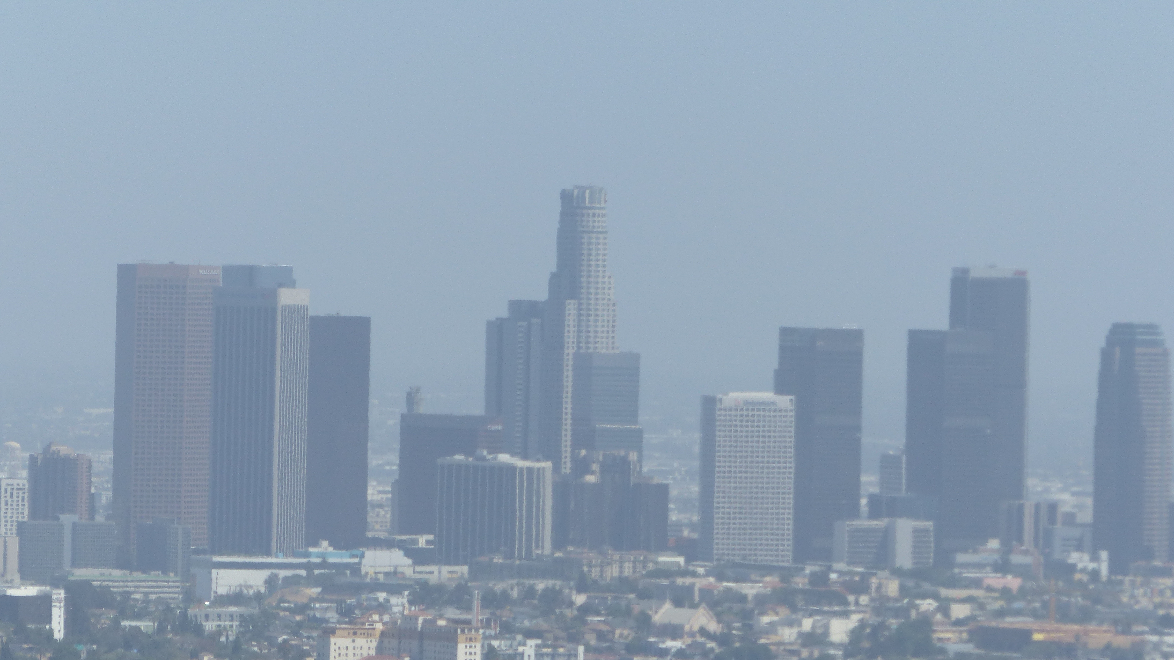 Downtown Los Angeles as viewed from Griffith Observatory
