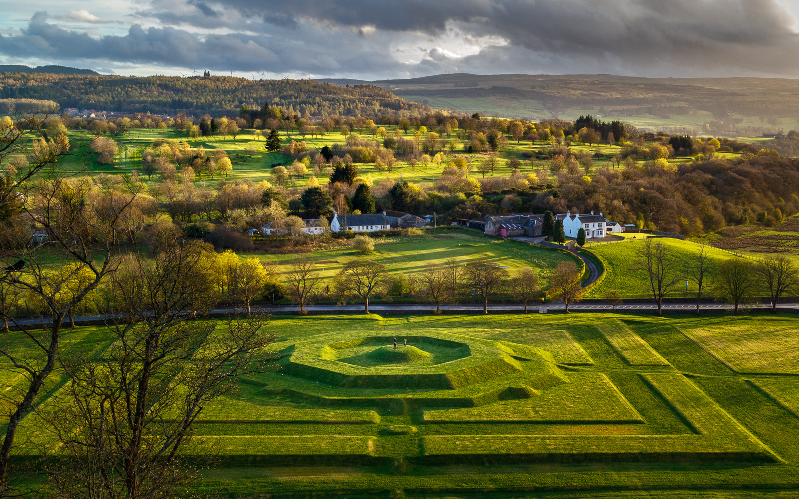 The Kings Knot below Stirling Castle