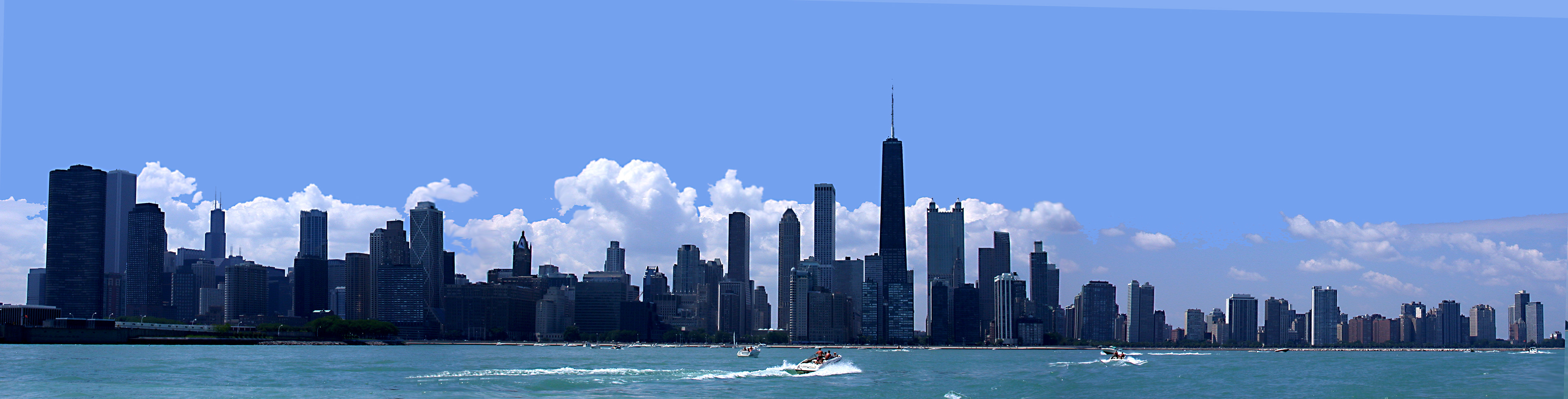 Chicago Skyline from Lake Michigan