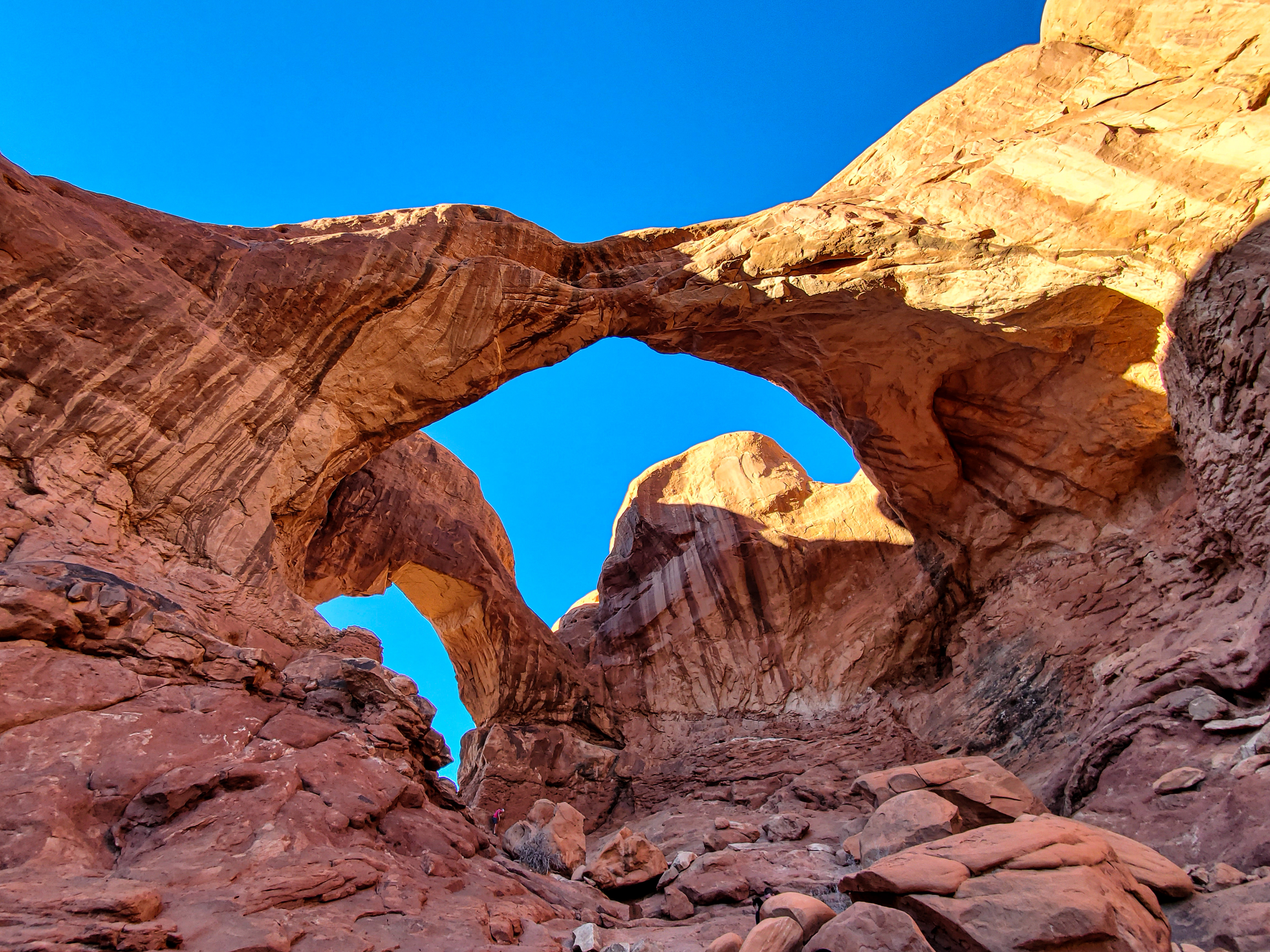 Triple Arch - Arches National Park, Utah