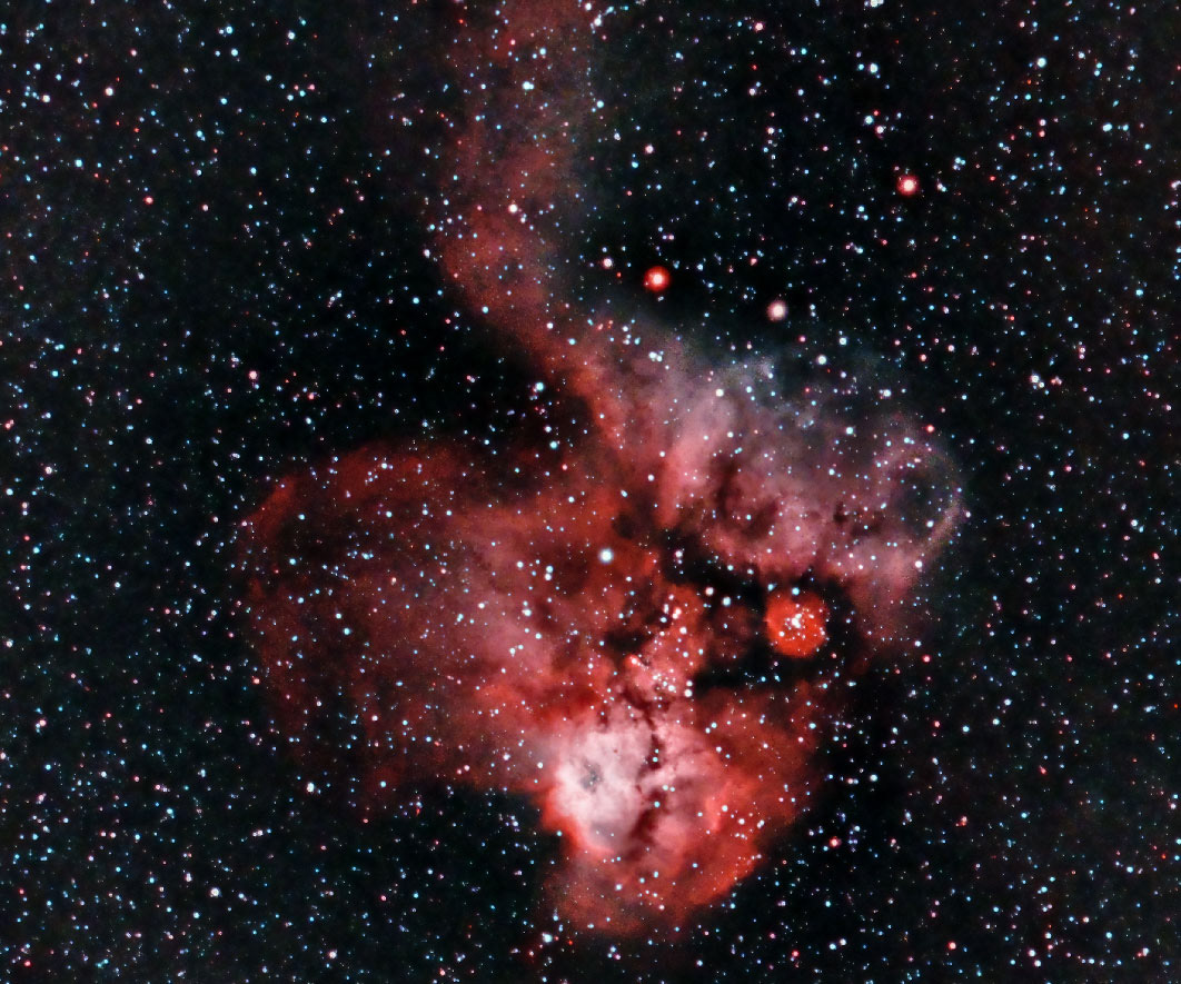 Skull and Crossbones Nebula - NGC 2467