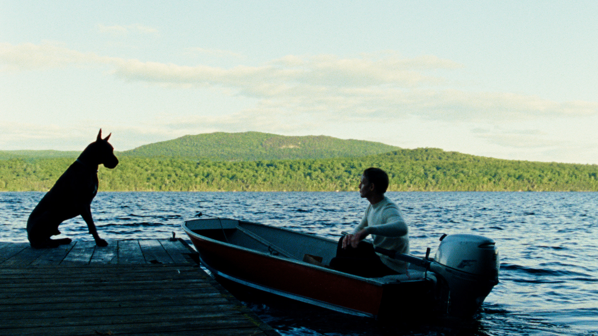 Logo and background houses paintout