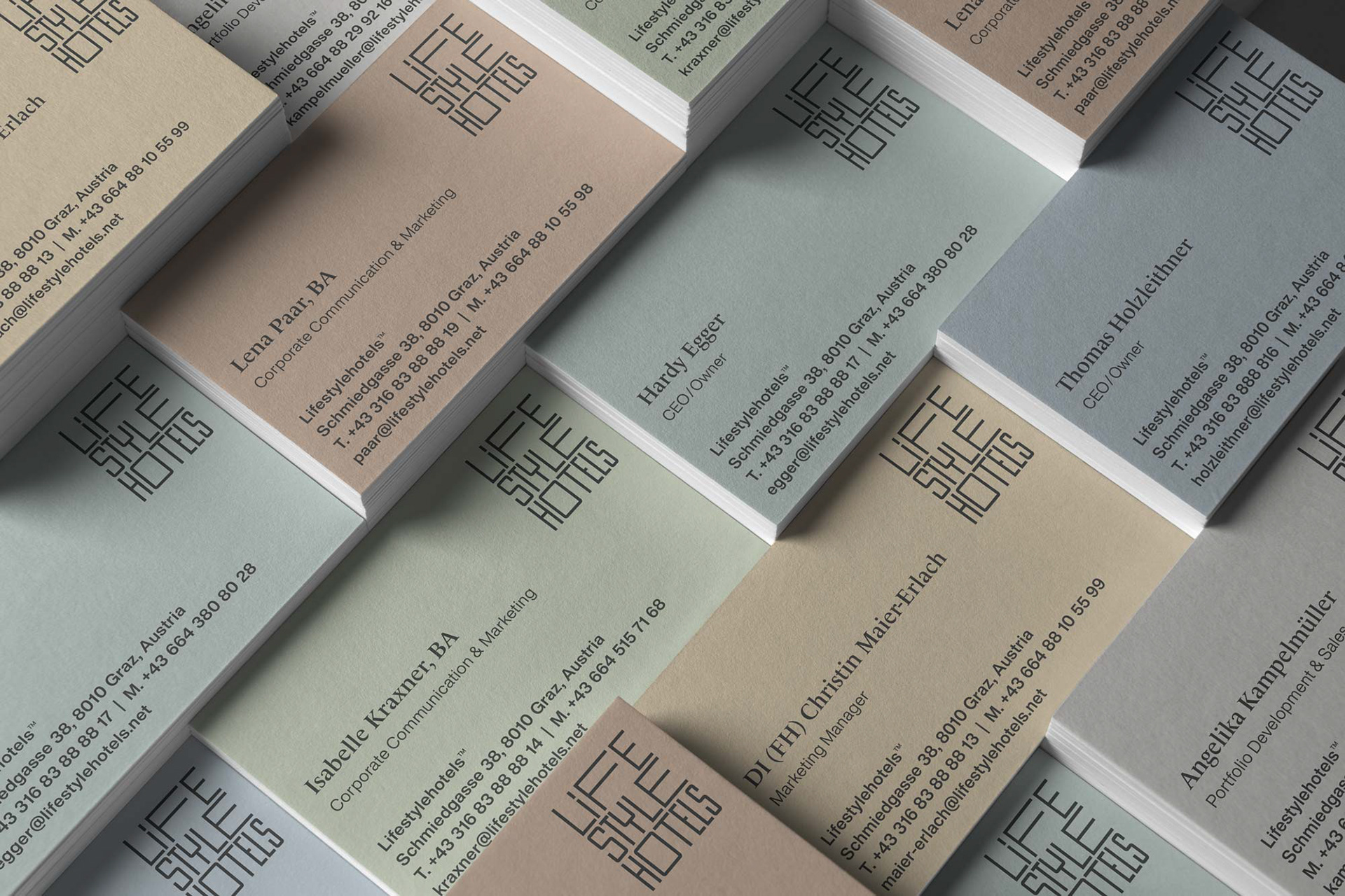 design kommunikationsmittel lifestylehotels