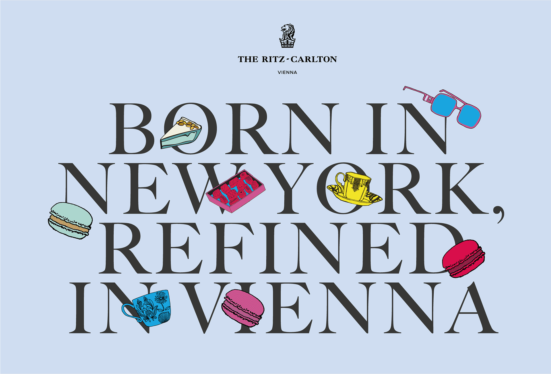 Ritz Carlton Vienna communication material