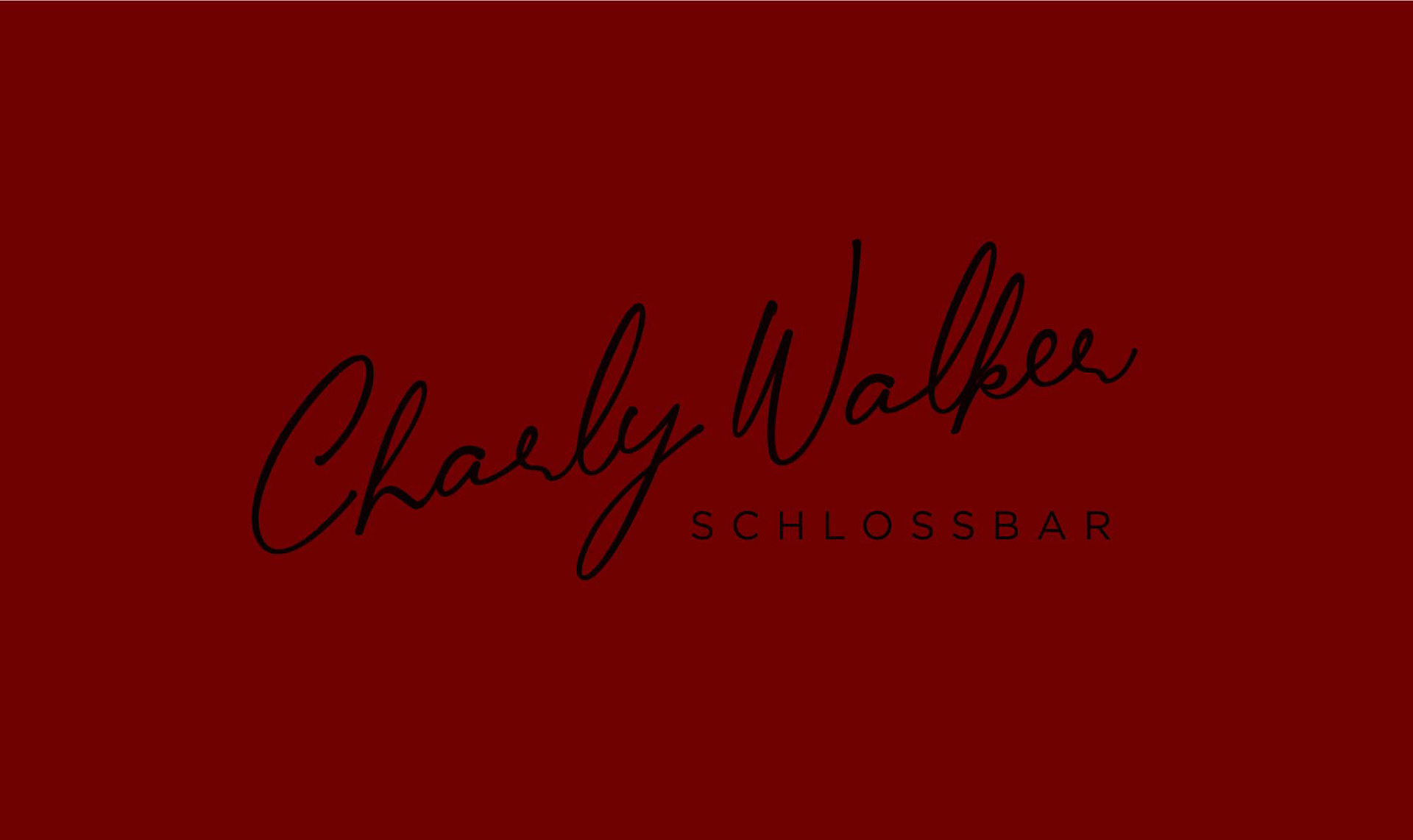 logo design charly walker schlossbar