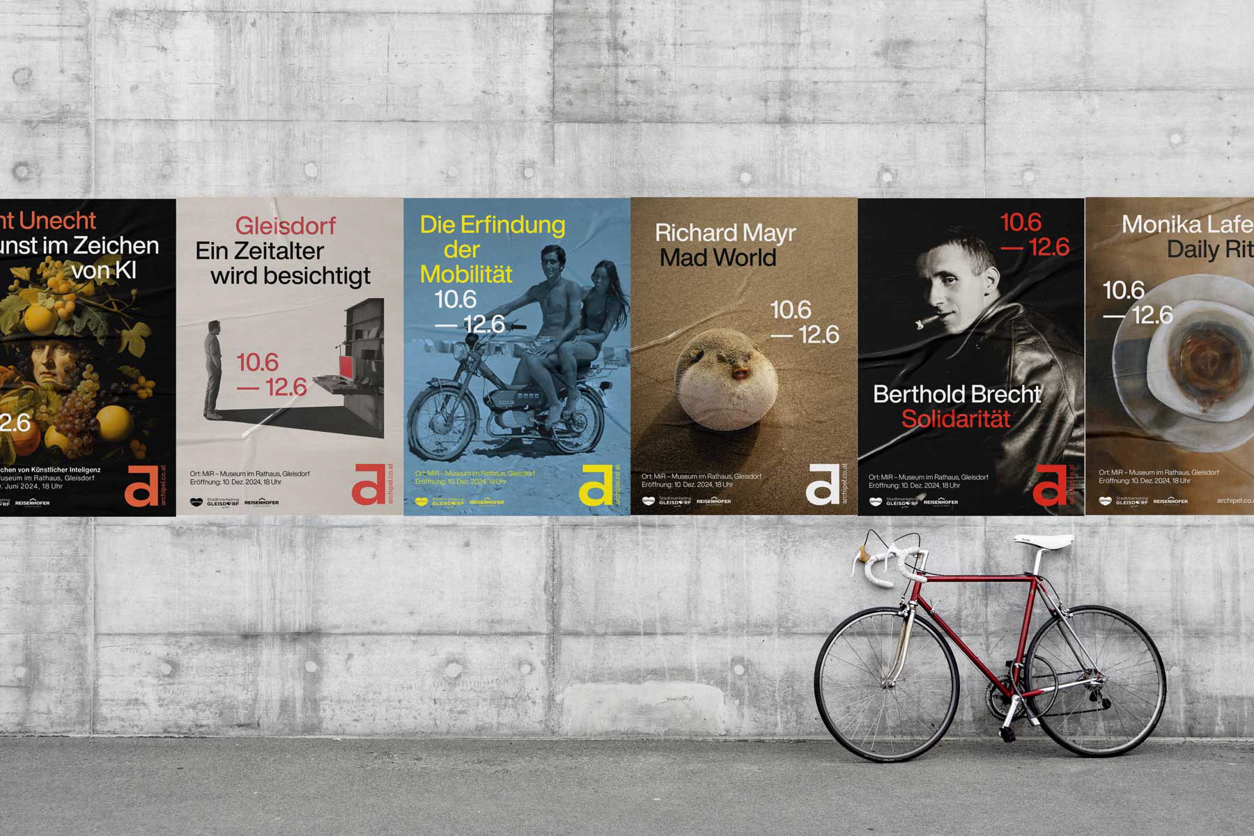 corporate identity - archipel forum fuer kunst und kultur
