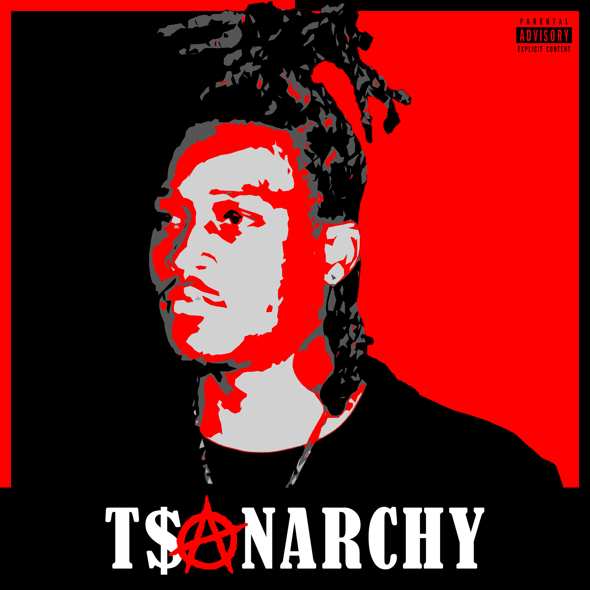 Unofficial cover art for "T$ANARCHY" by T$AN