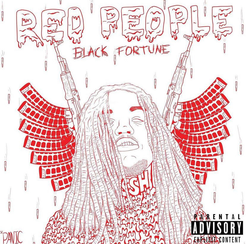 Official cover art for "Red People" by Black Fortune