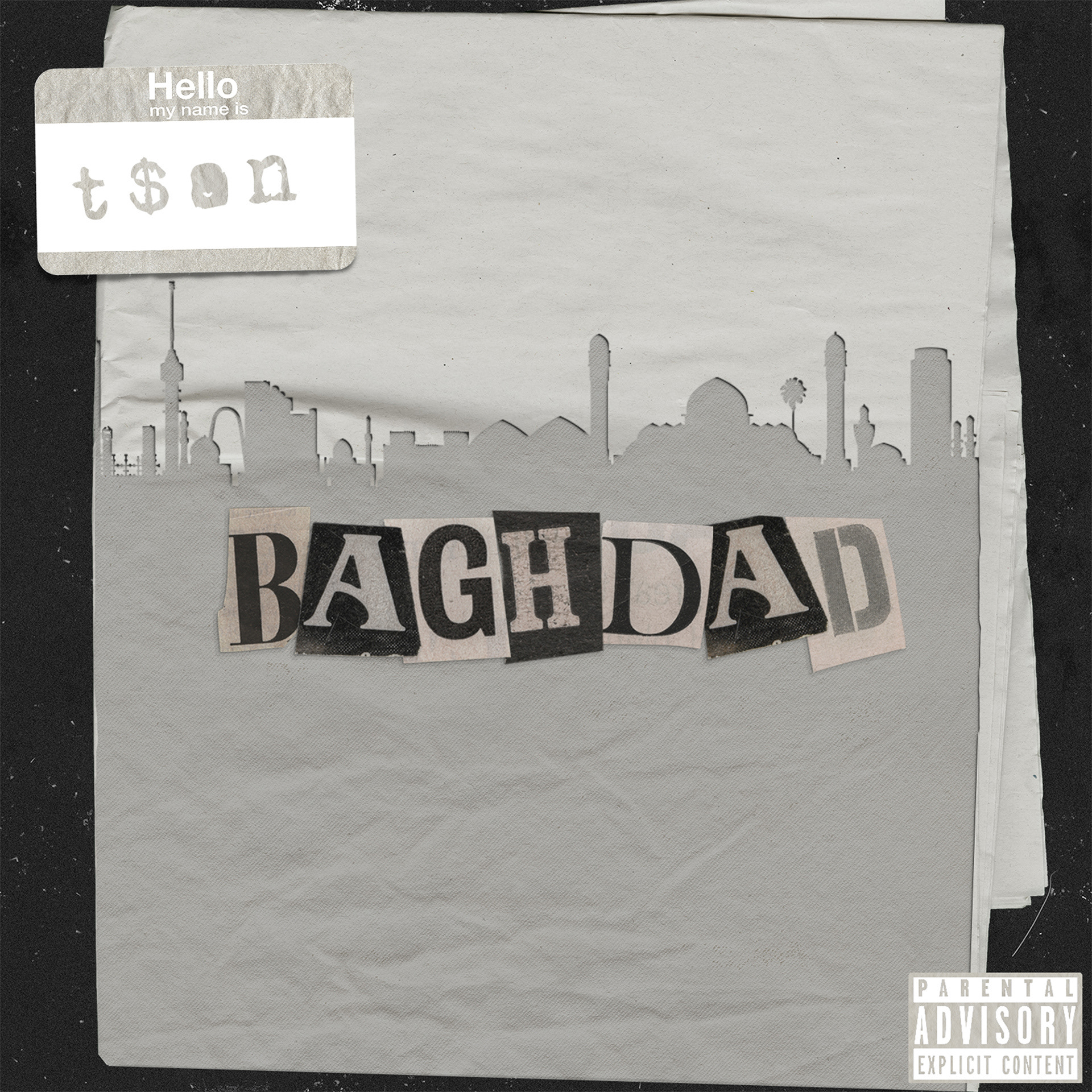Official cover art for "Baghdad" by T$AN
