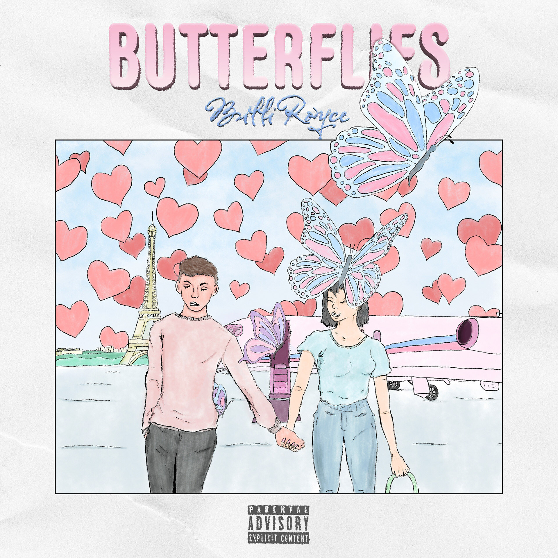 Official cover art for "Butterflies" by Billi Royce