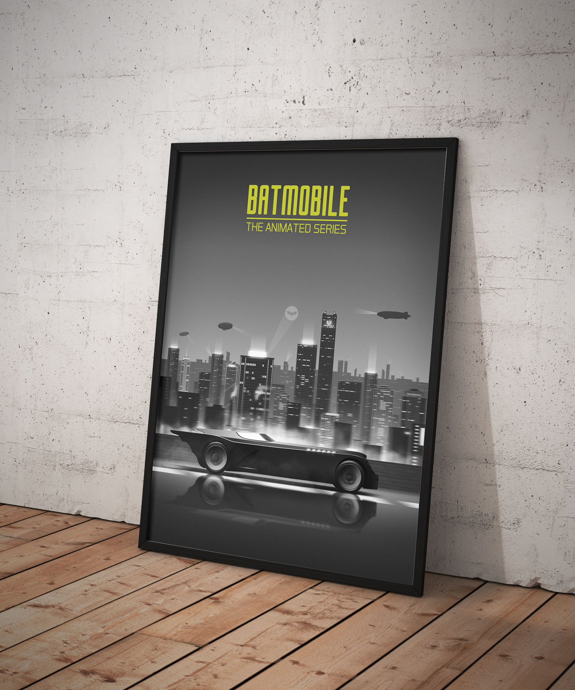 Batmobile-The Animated series