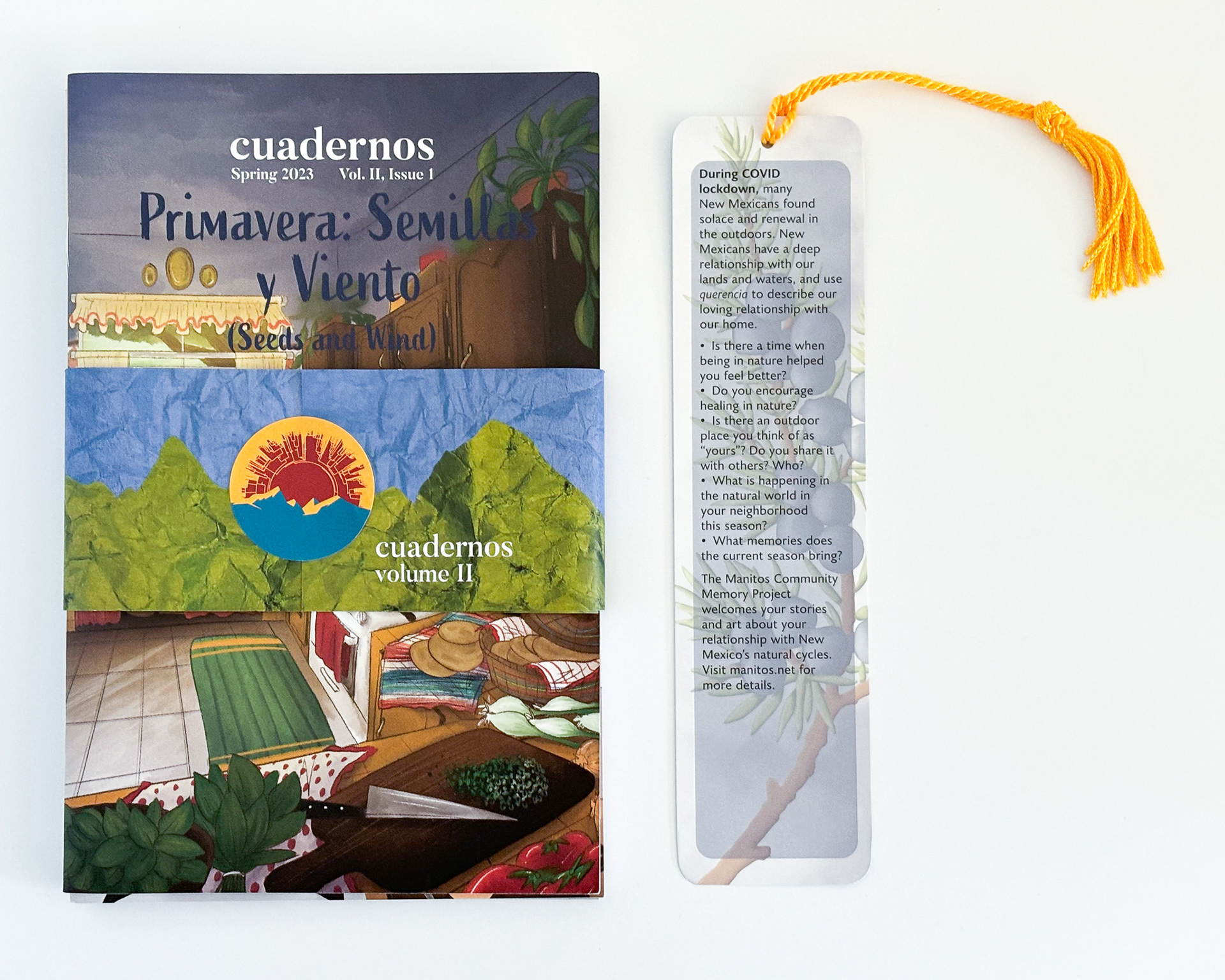 Complete booklet series with bookmark.