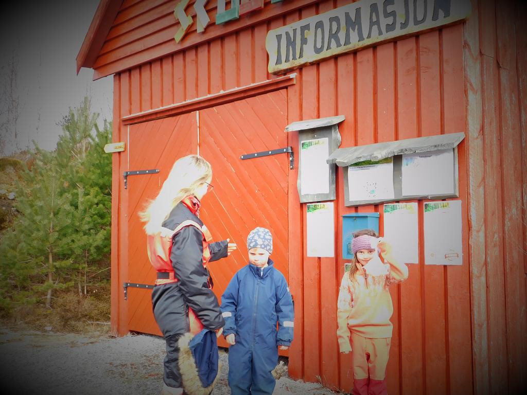 Dei som fann noko, var svært stolte over å visa fram fangsten.