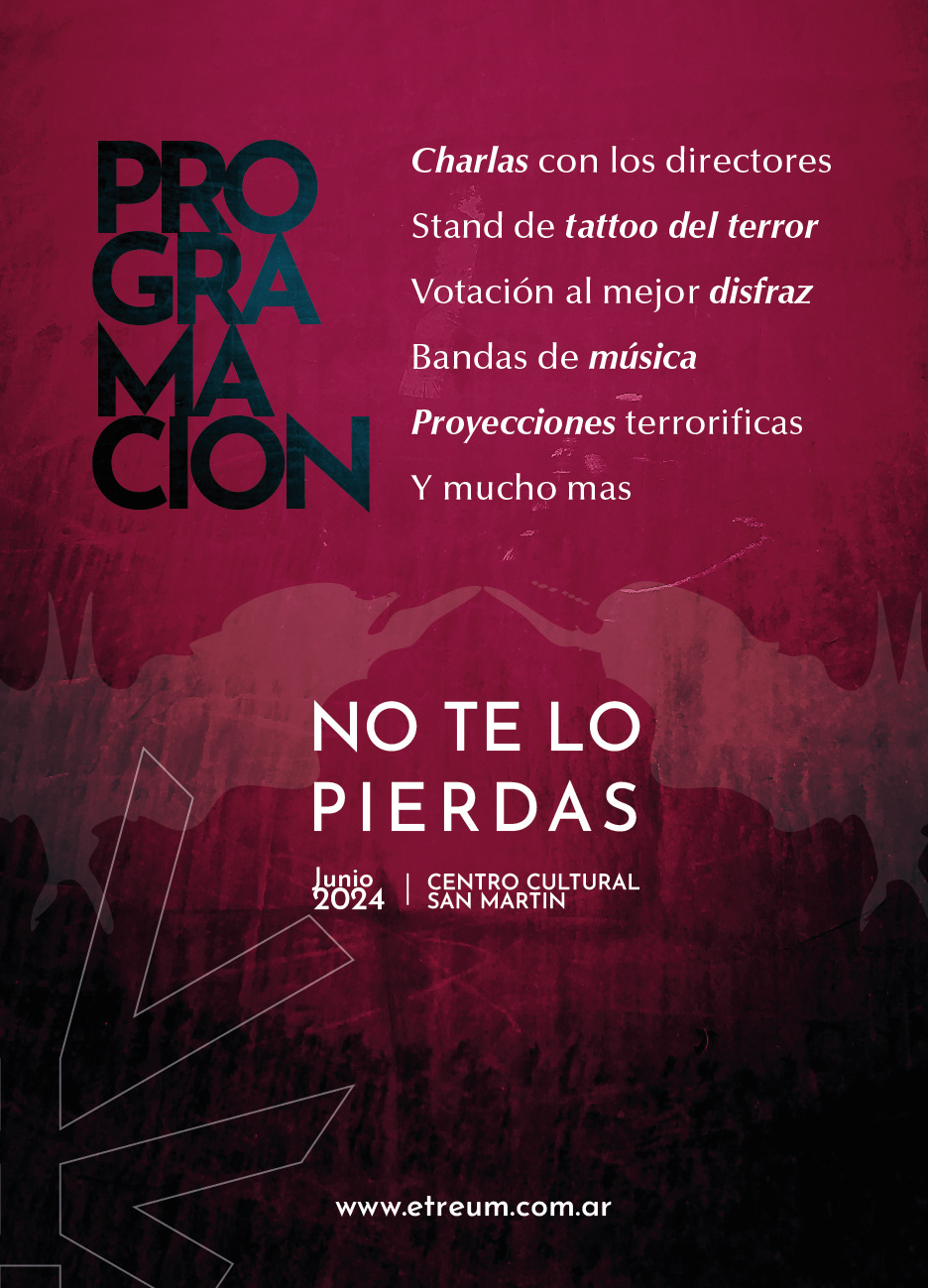 Flyer invitación dorso