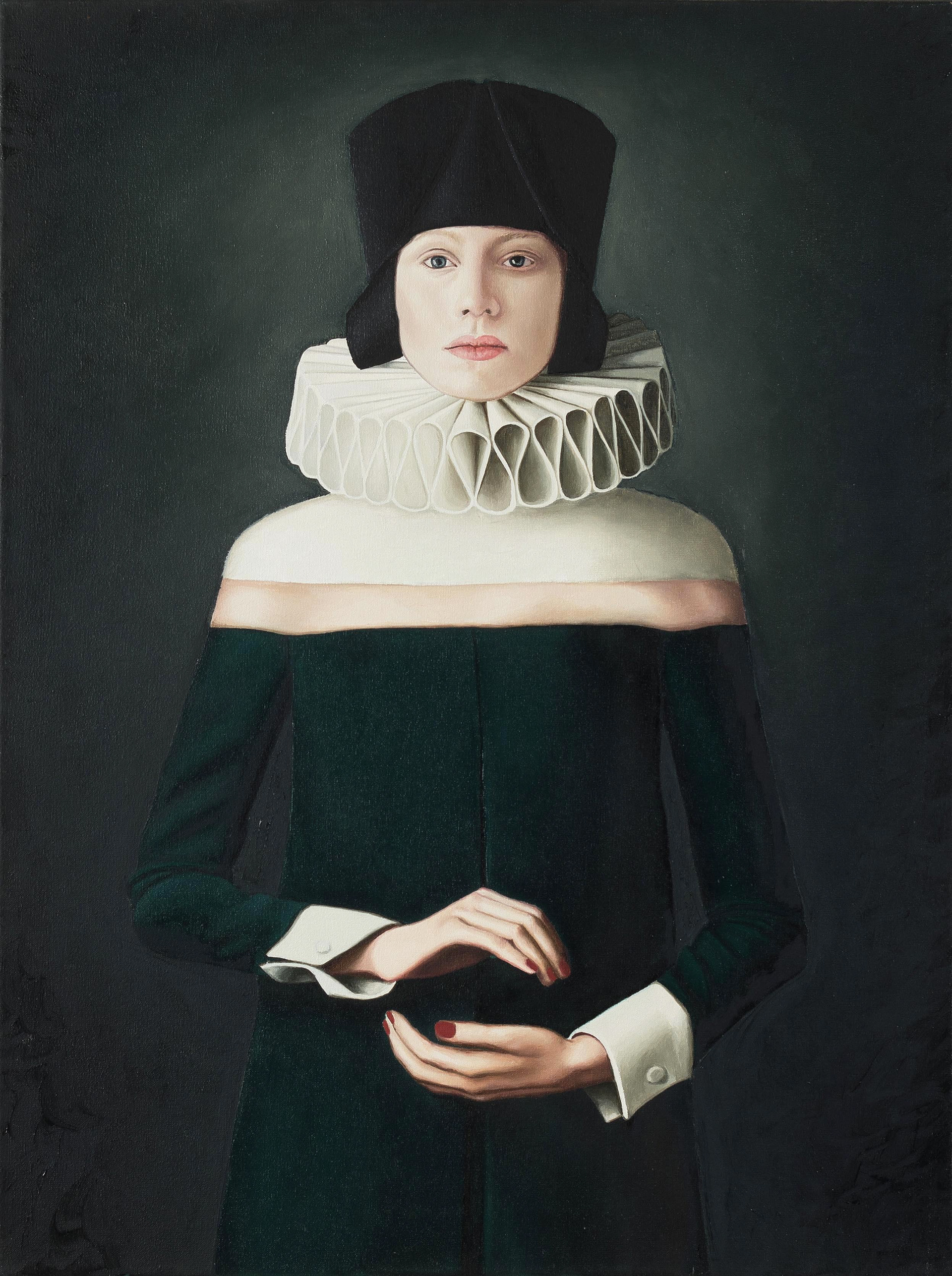 Sacerdotisa - Oleo sobre tela - 45 x 60 cm