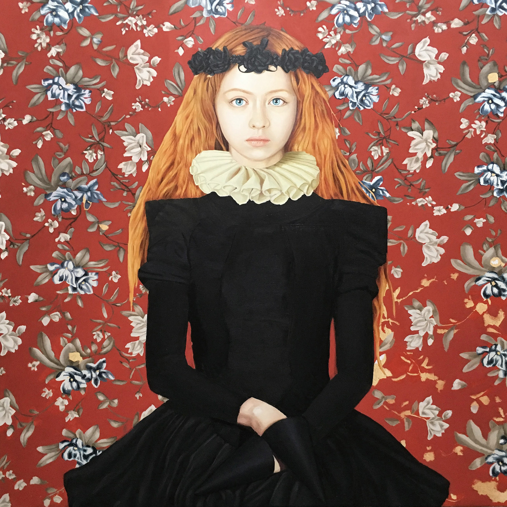 La Camara del Eco - Oleo sobre tela - 90 x 90 cm