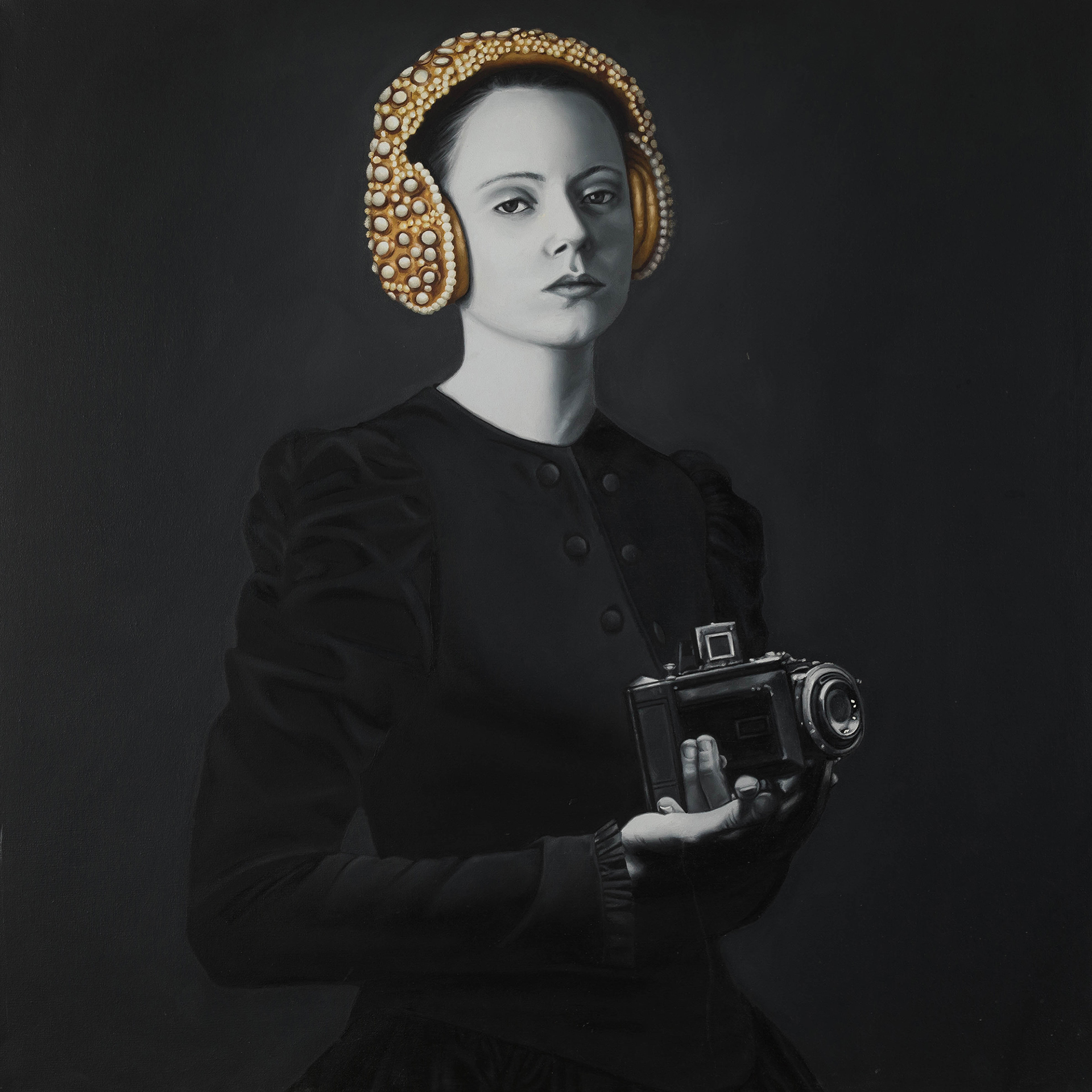 La Imagen Revelada - Oleo sobre tela - 90 x 90 cm