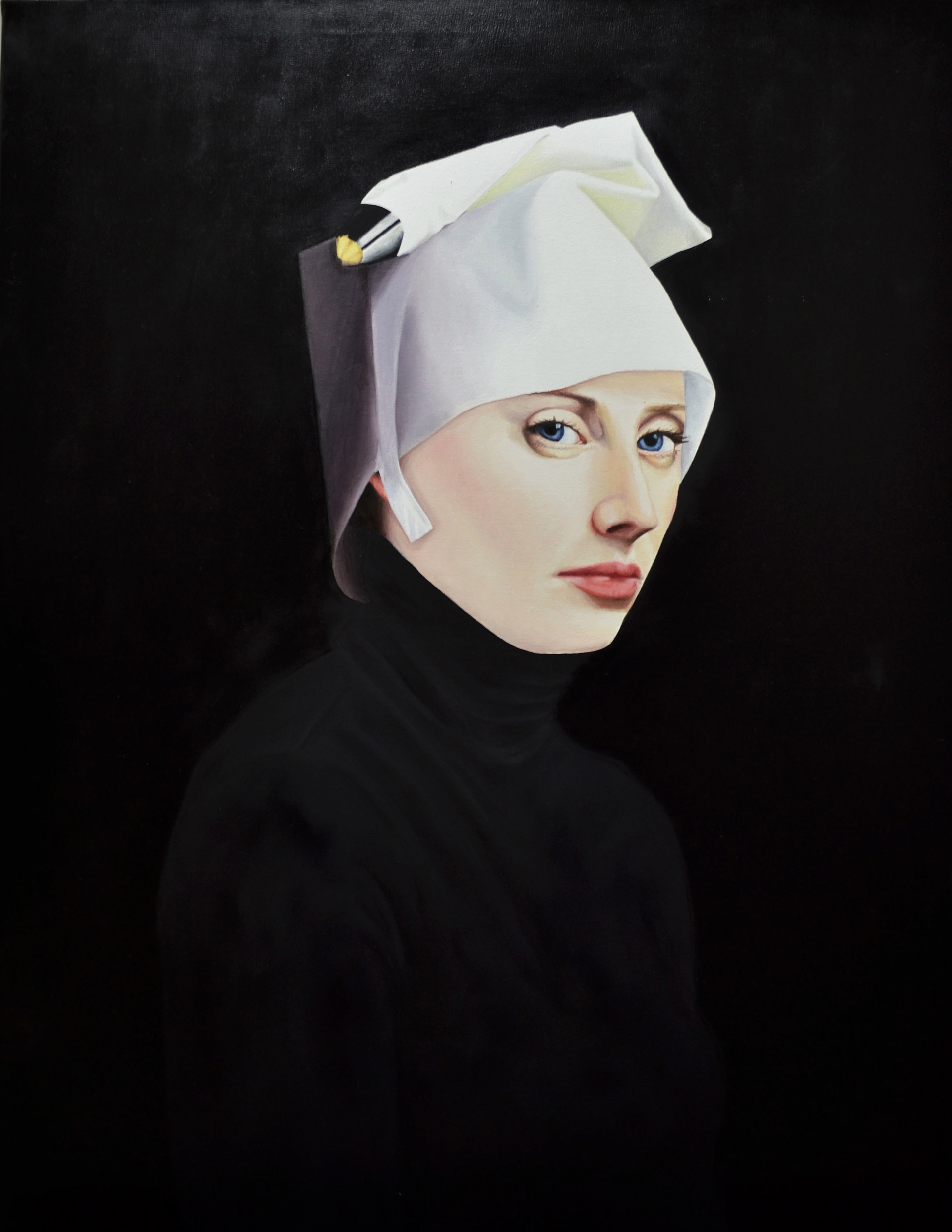 Retrato n6 - Oleo sobre tela - 70 x 90 cm