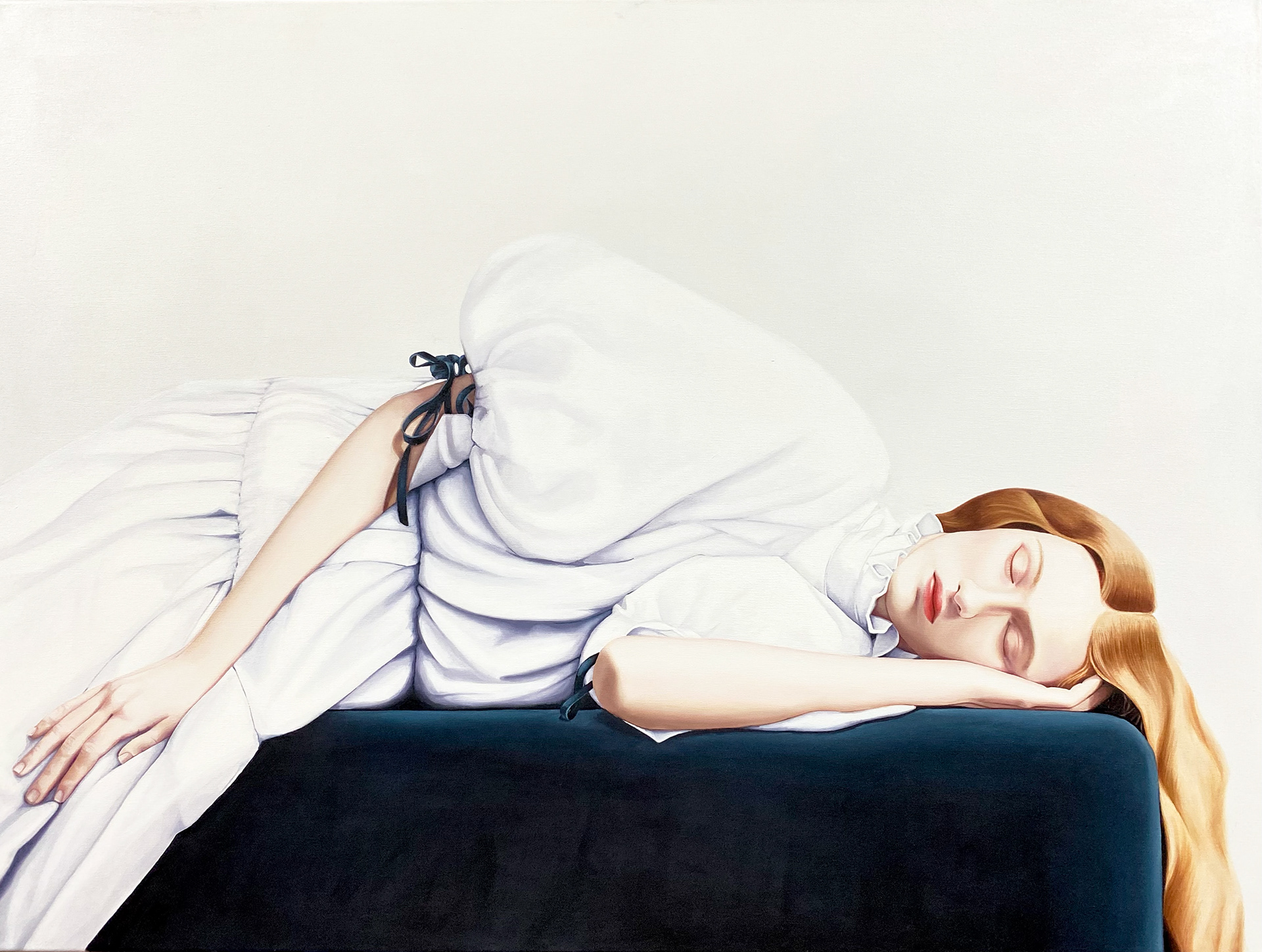 Reina Dormida - Oleo sobre tela - 120 x 90 cm