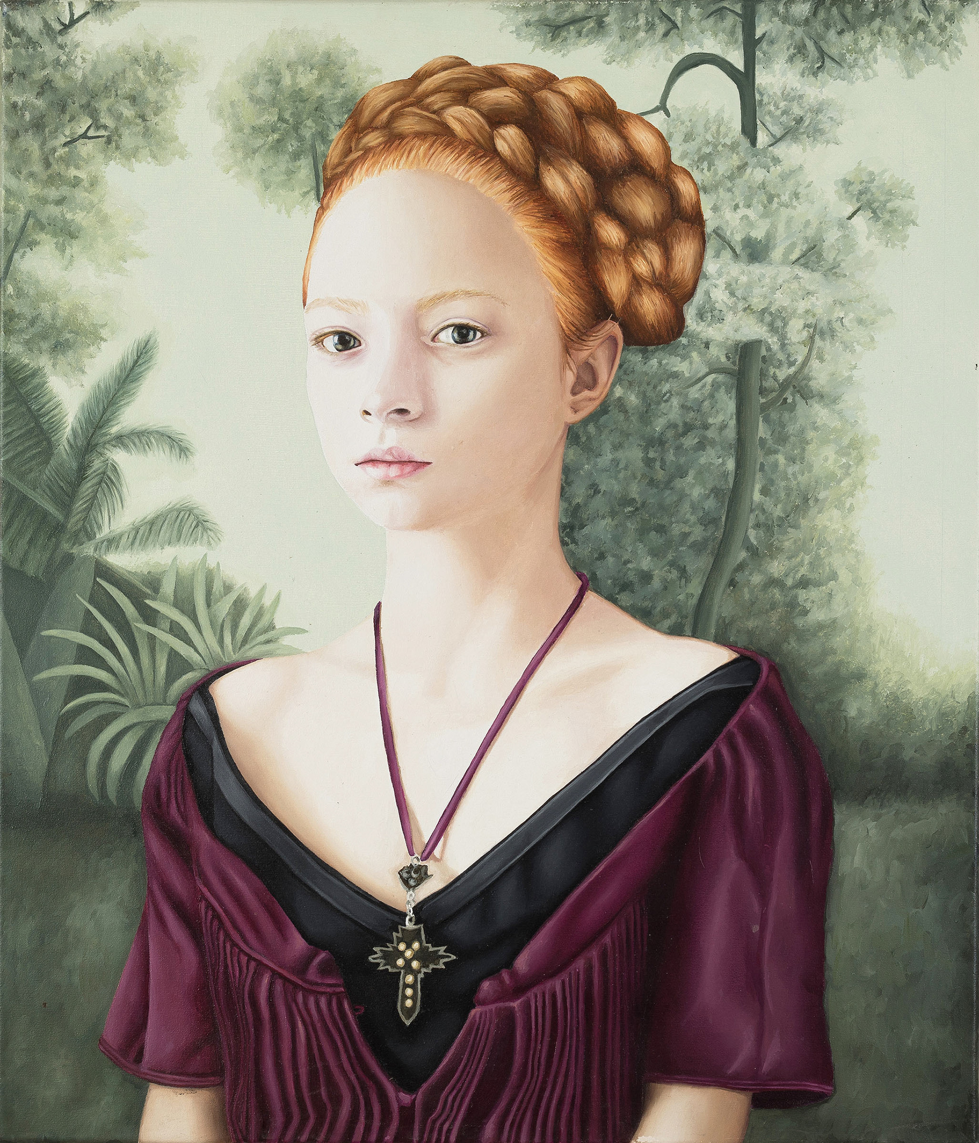 Hermanas 1 - Oleo sobre tela - 60 x 70 cm