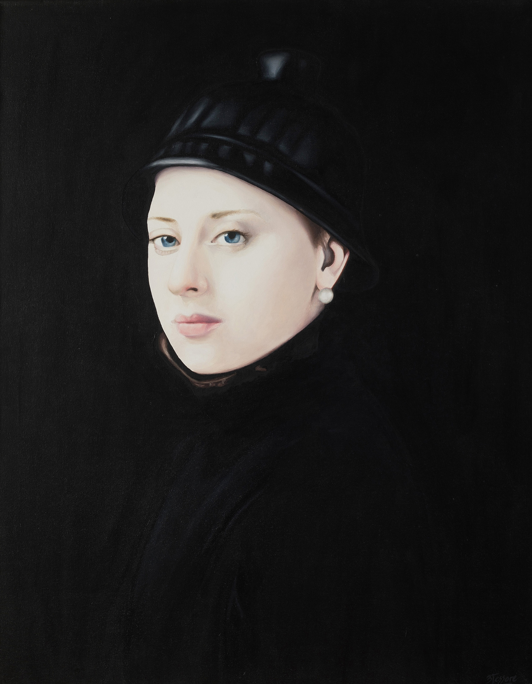 Retrato n3 - Oleo sobre tela - 70 x 90 cm