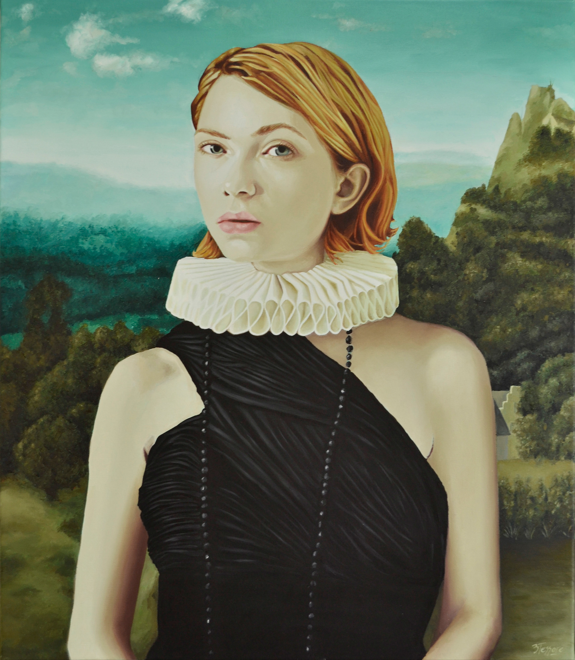 La Otra Yo - Oleo sobre tela - 60 x 70 cm
