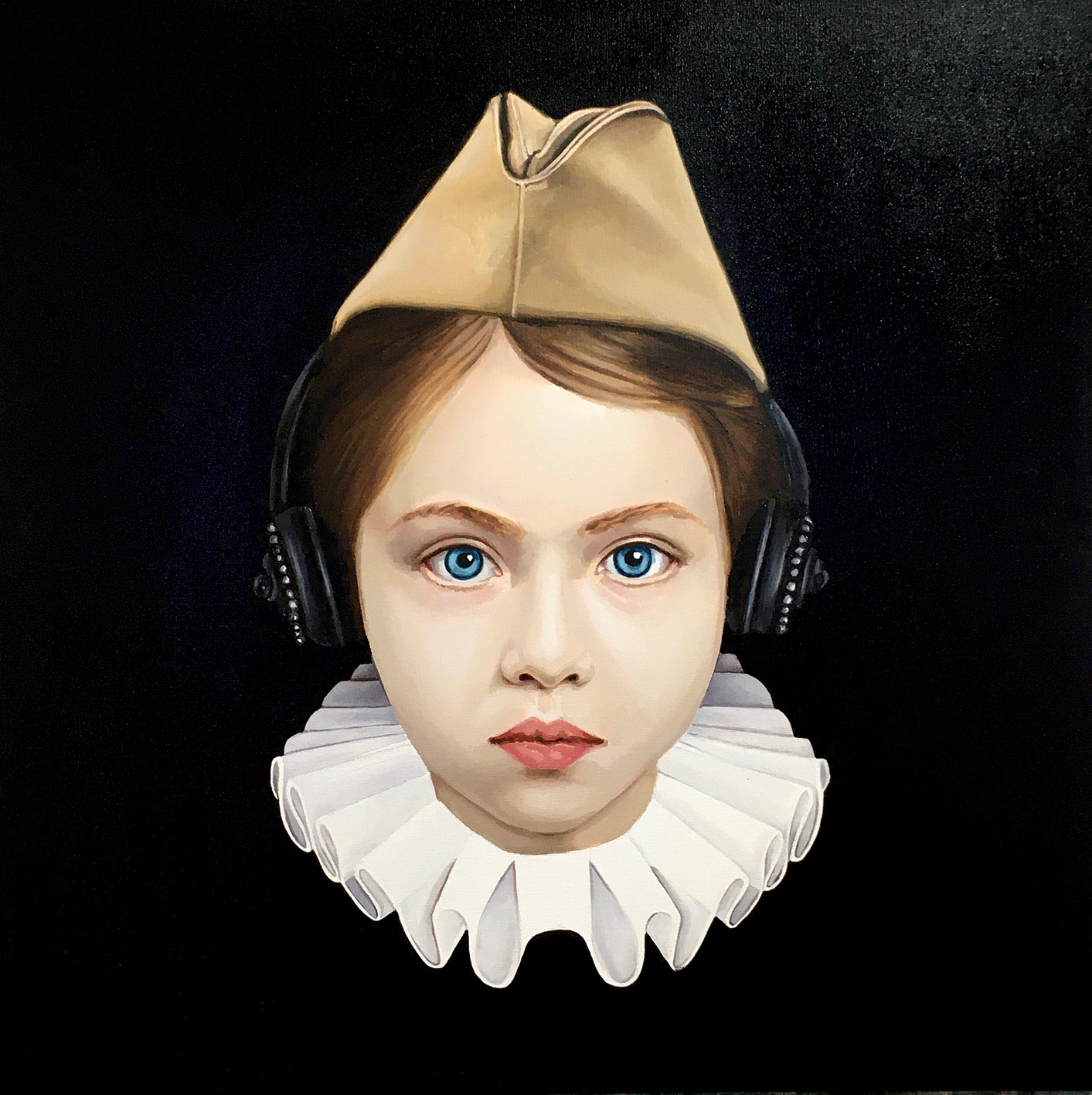 Reina Boy Scout - Oleo sobre tela - 50 x 50 cm