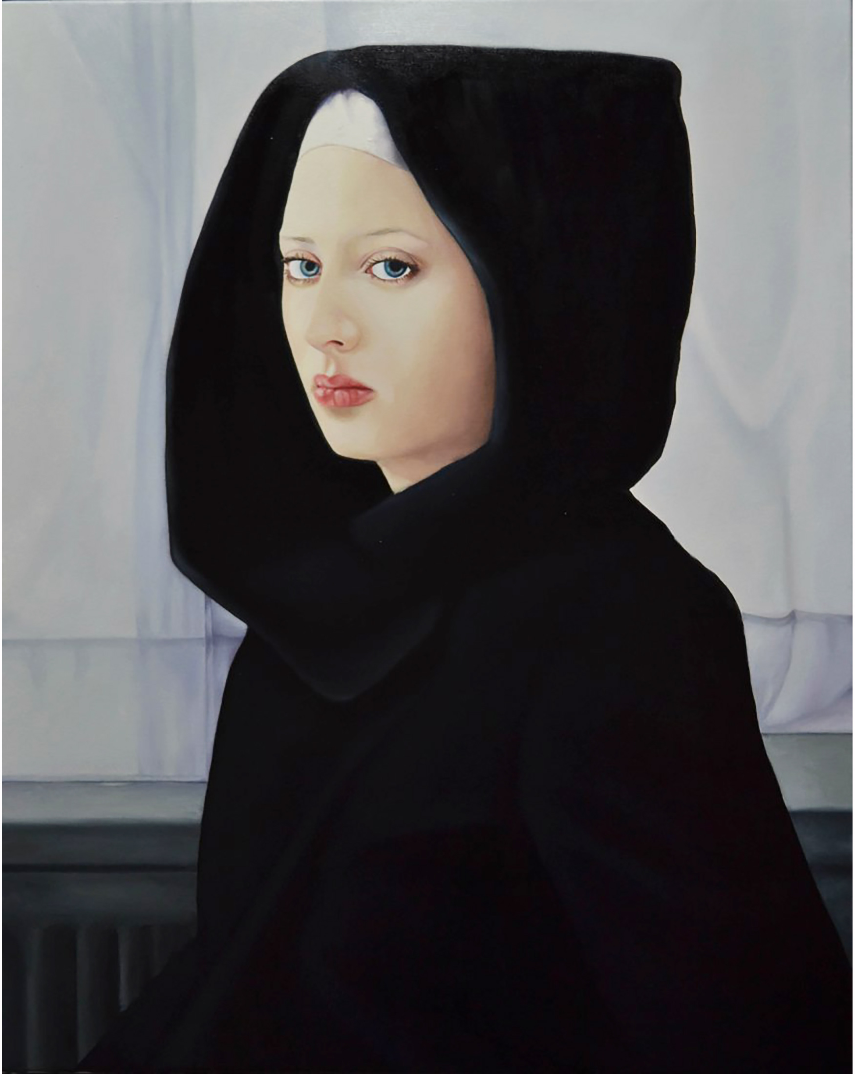 Retrato n9 - Oleo sobre tela - 70 x 90 cm