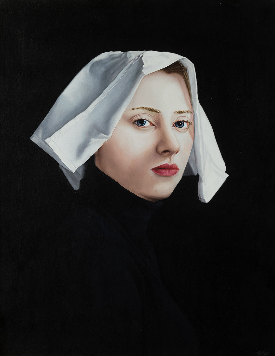 Retrato n8 - Oleo sobre tela - 70 x 90 cm