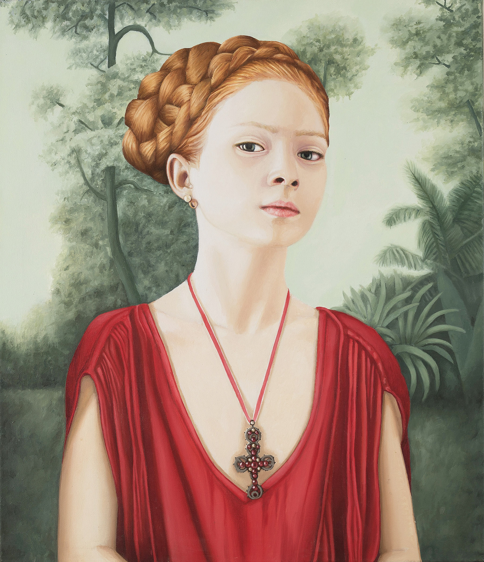 Hermanas 2 - Oleo sobre tela - 60 x 70 cm