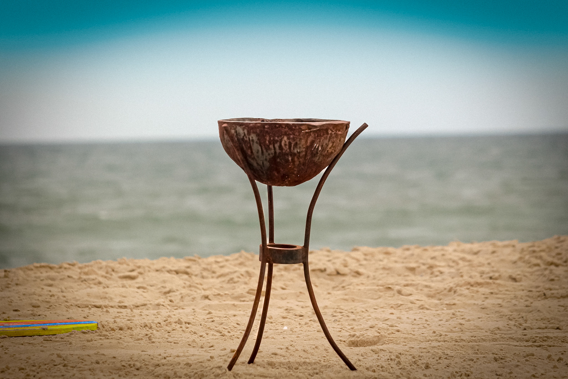 Saturn Devouring his Children, cast iron sculpture, 2019 