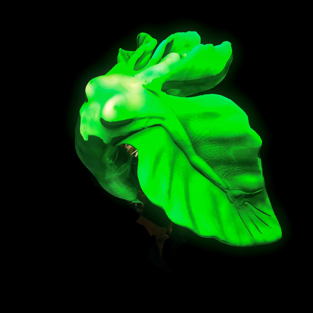 Joshua Killen, Green Woman 6.2, 2023, Digital Rendering