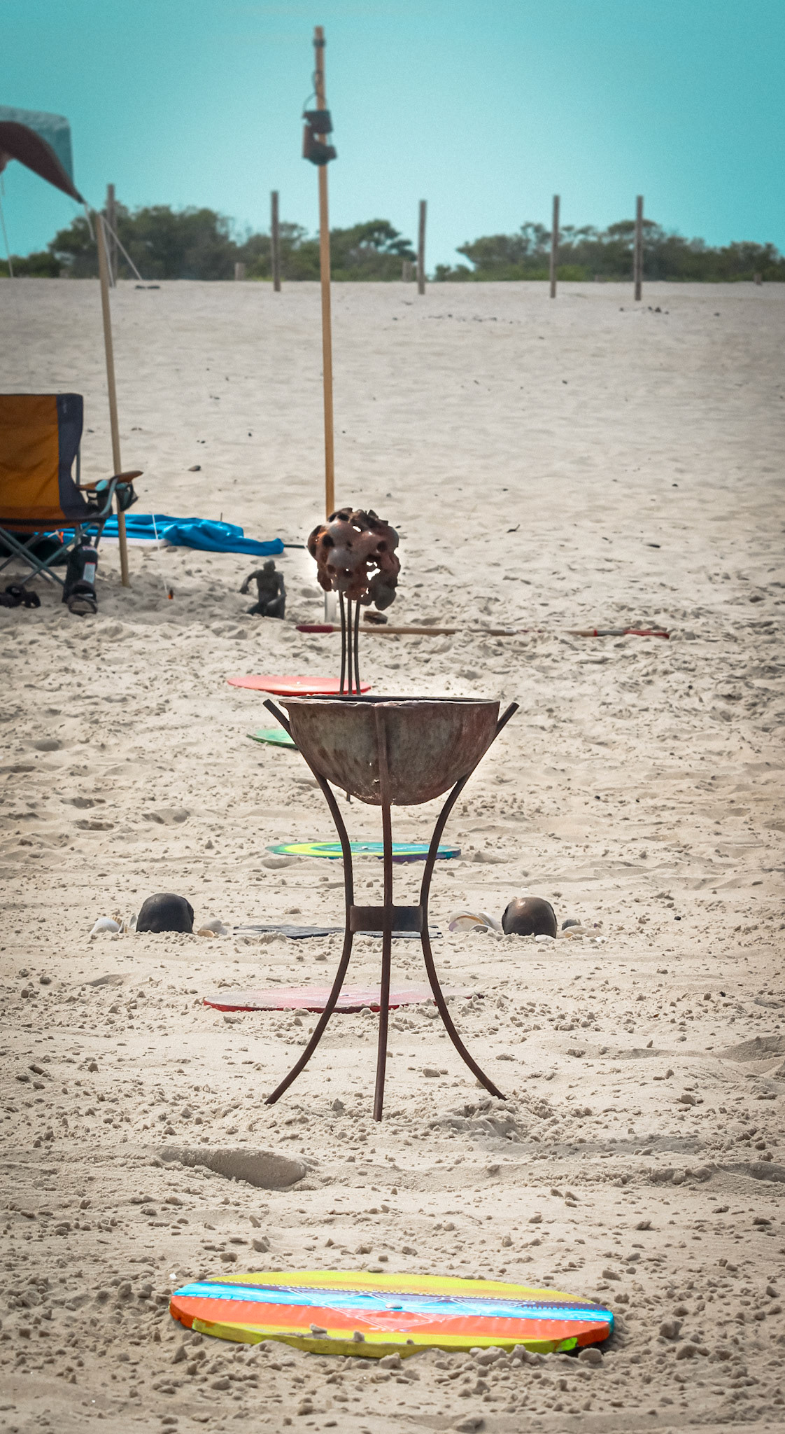 Installation "counter meridian" view