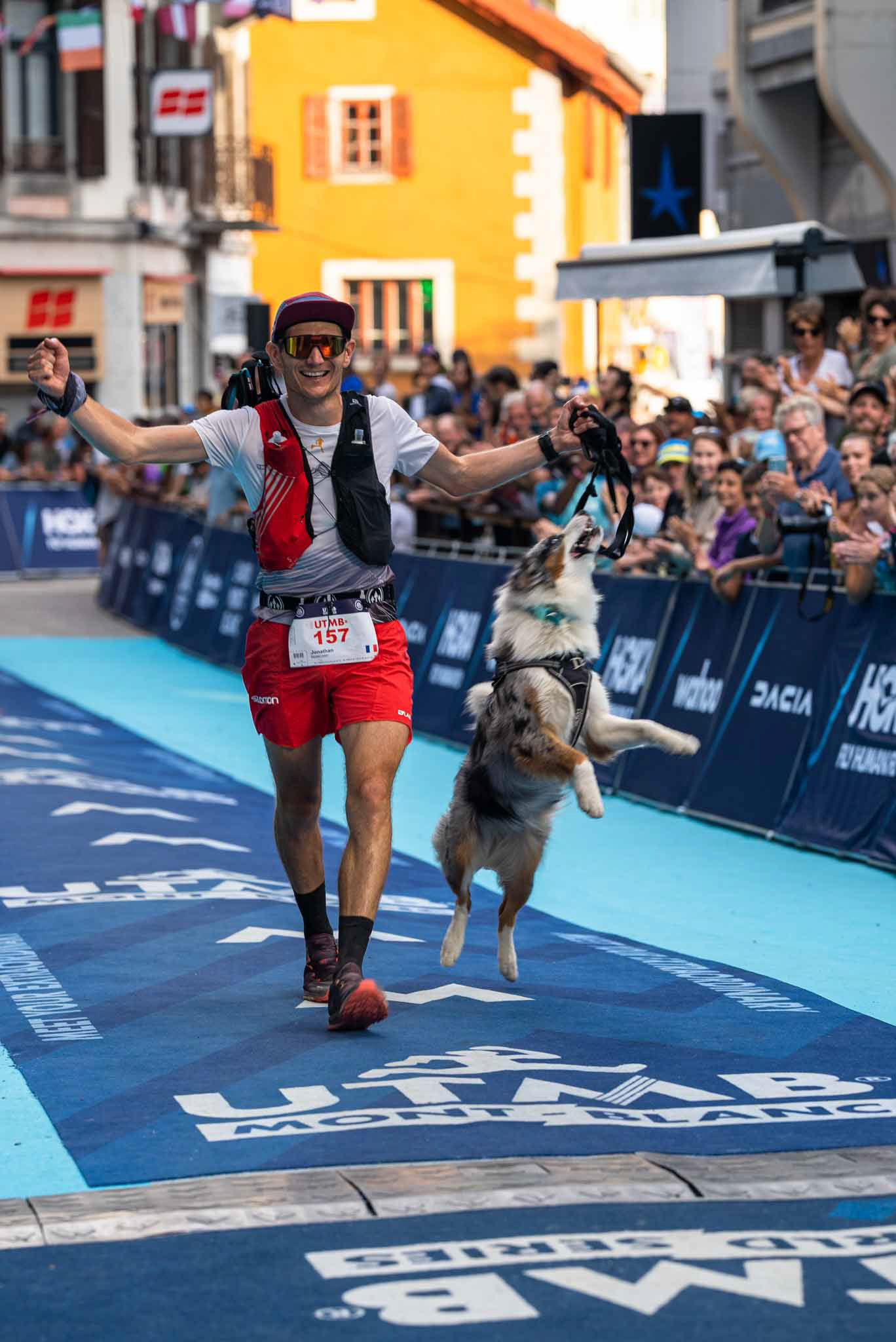 epic finish with a friend