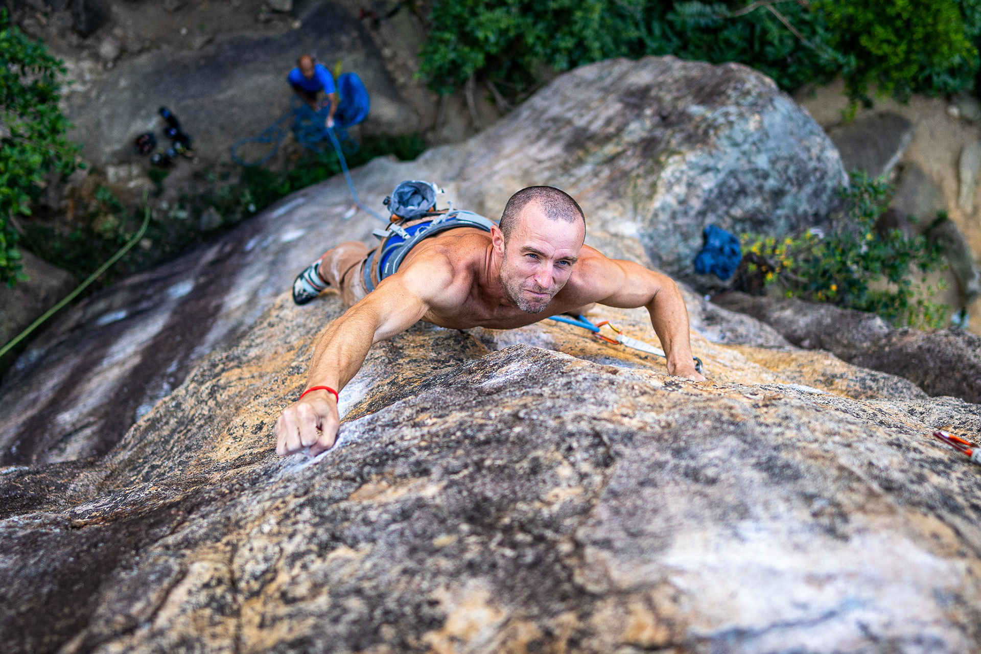Nick Street at Monkey Buttress