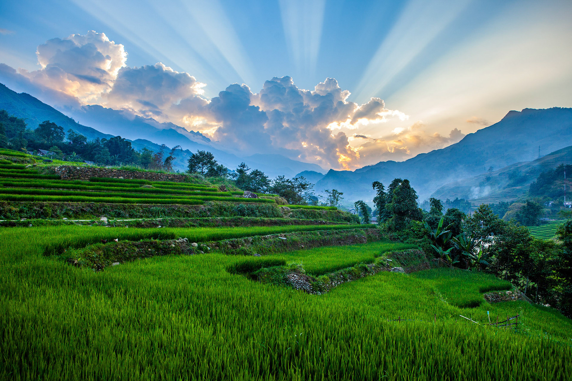 Sapa valley, Vietnam