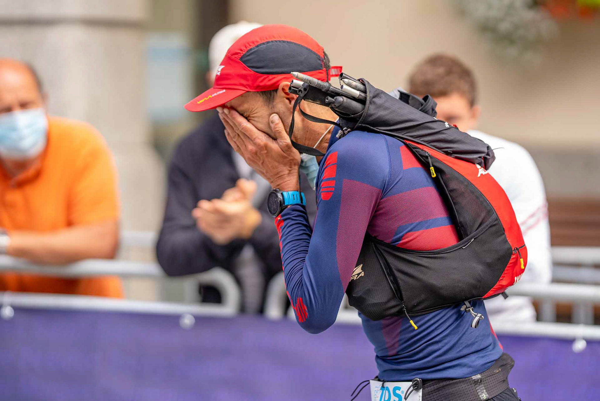 emotional finish of UTMB 2021
