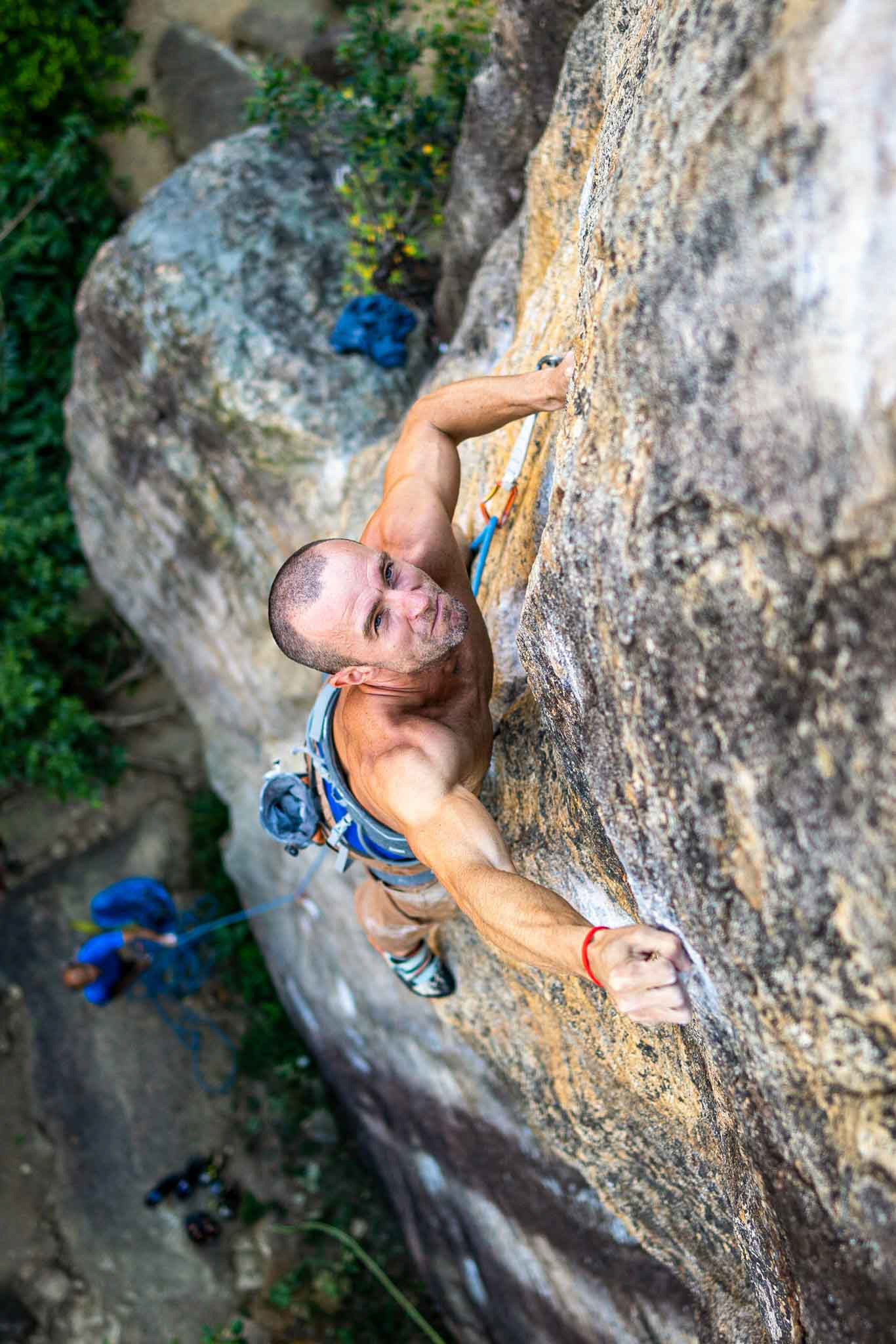Nick Street at Monkey Buttress