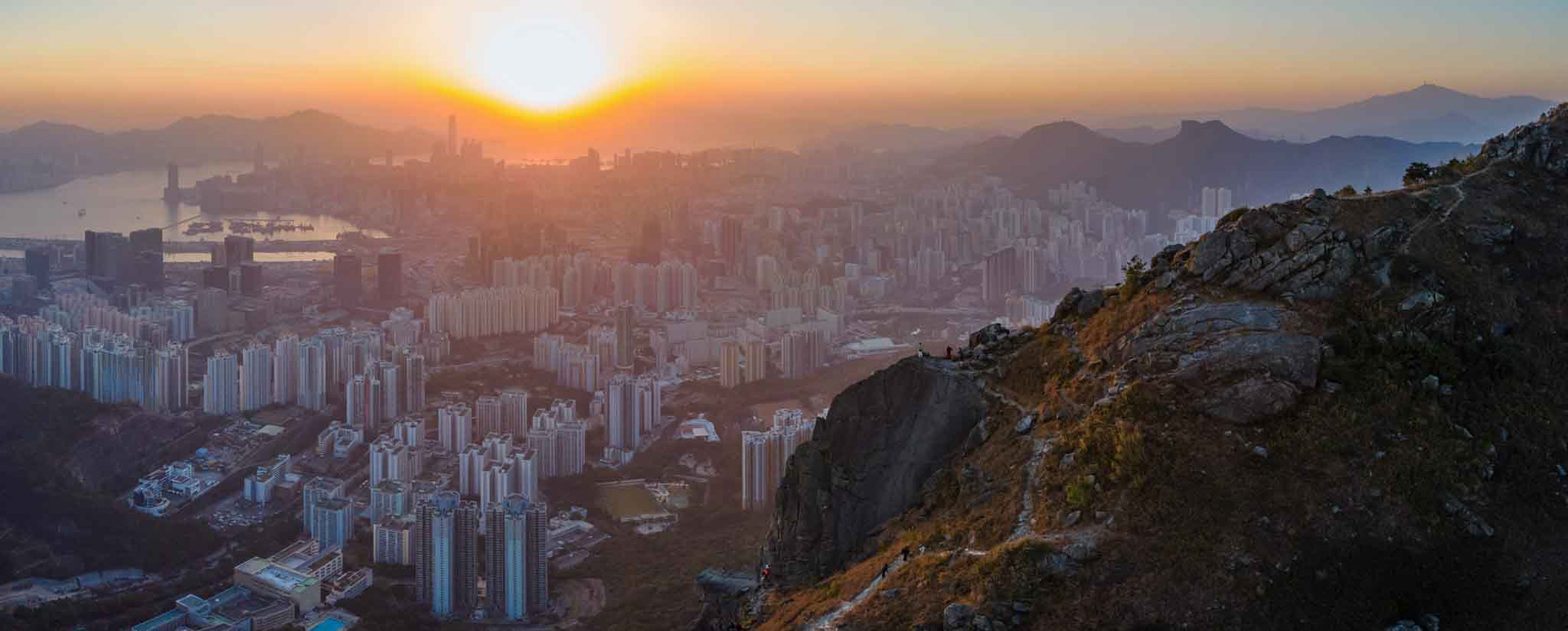 Kowloon Peak sunset