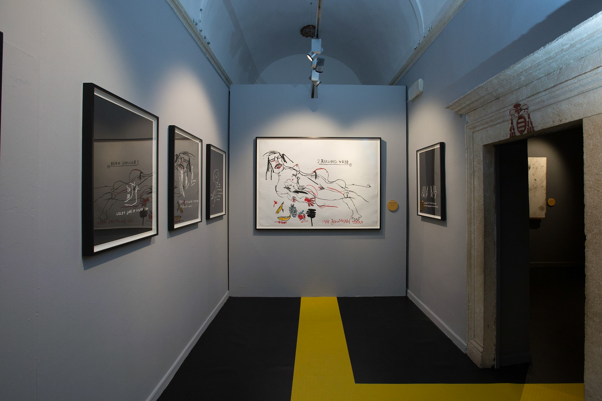Mostra Basquiat, Chiostro del Bramante, © Giovanni De Angelis 2017
