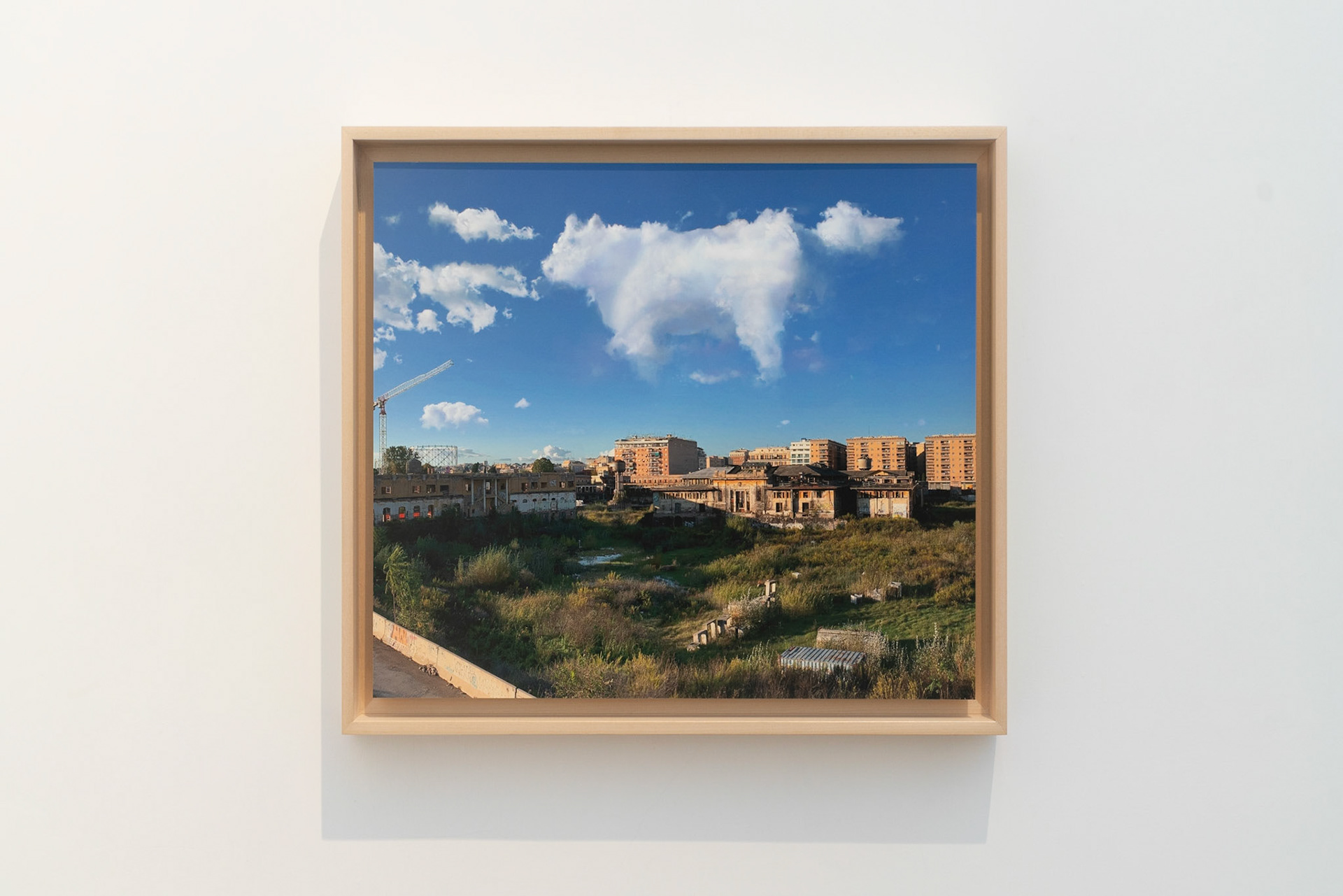 Leandro Erlich, Galleria Continua Roma, 2020 exhibition view 'Soprattutto' - photo: Giovanni De Angelis, © 2020