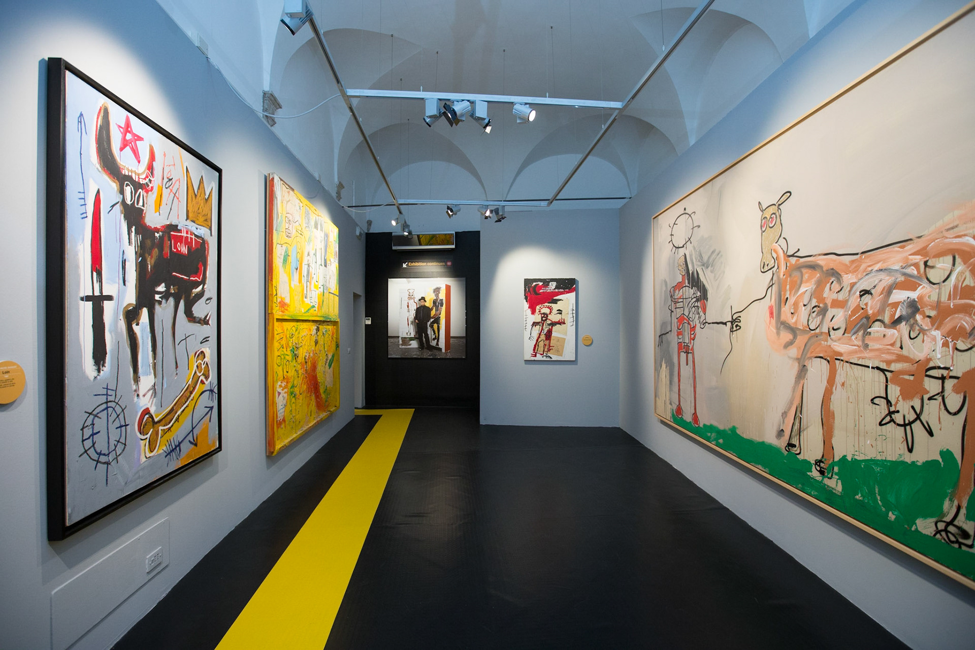 Mostra Basquiat, Chiostro del Bramante, © Giovanni De Angelis 2017