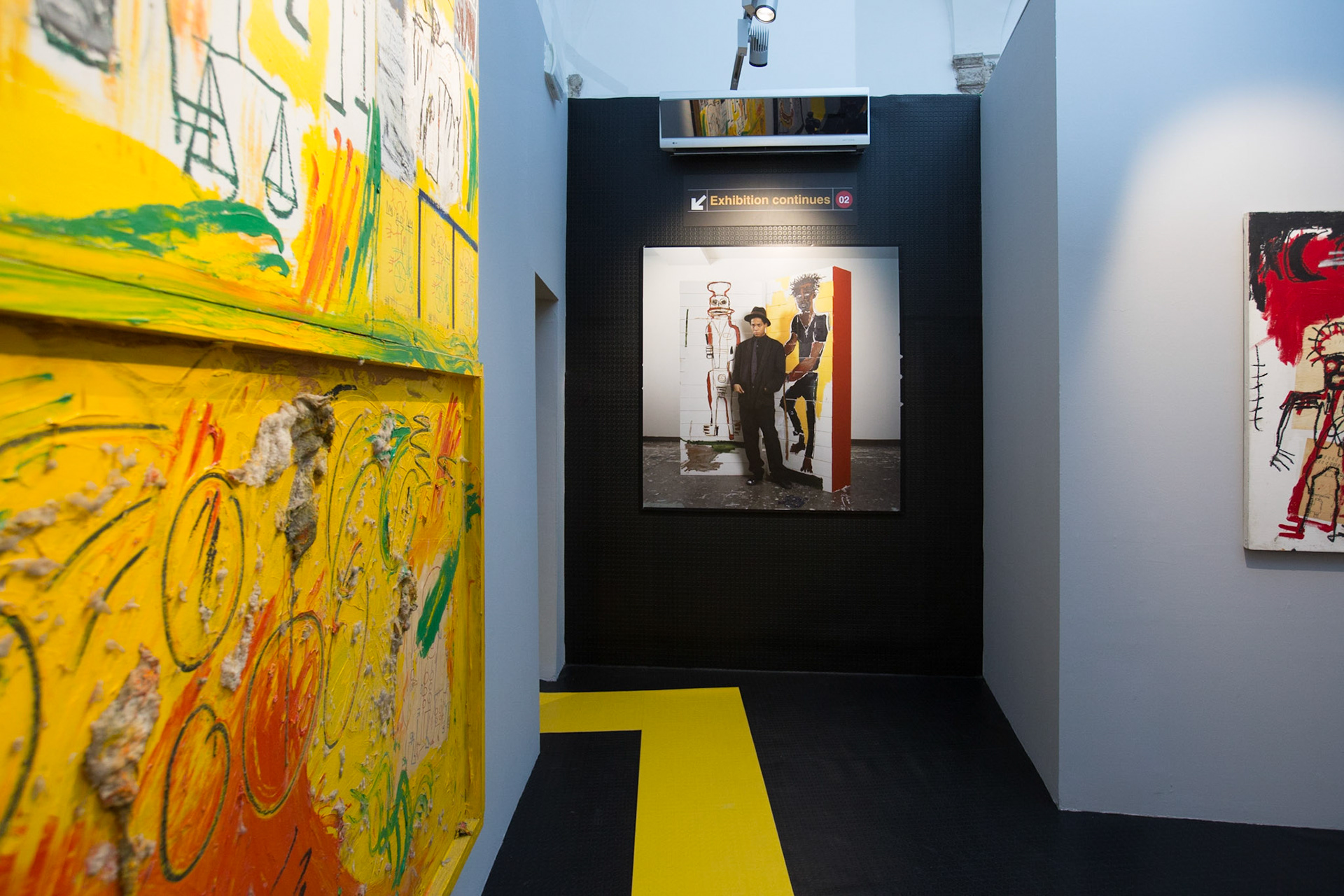 Mostra Basquiat, Chiostro del Bramante, © Giovanni De Angelis 2017
