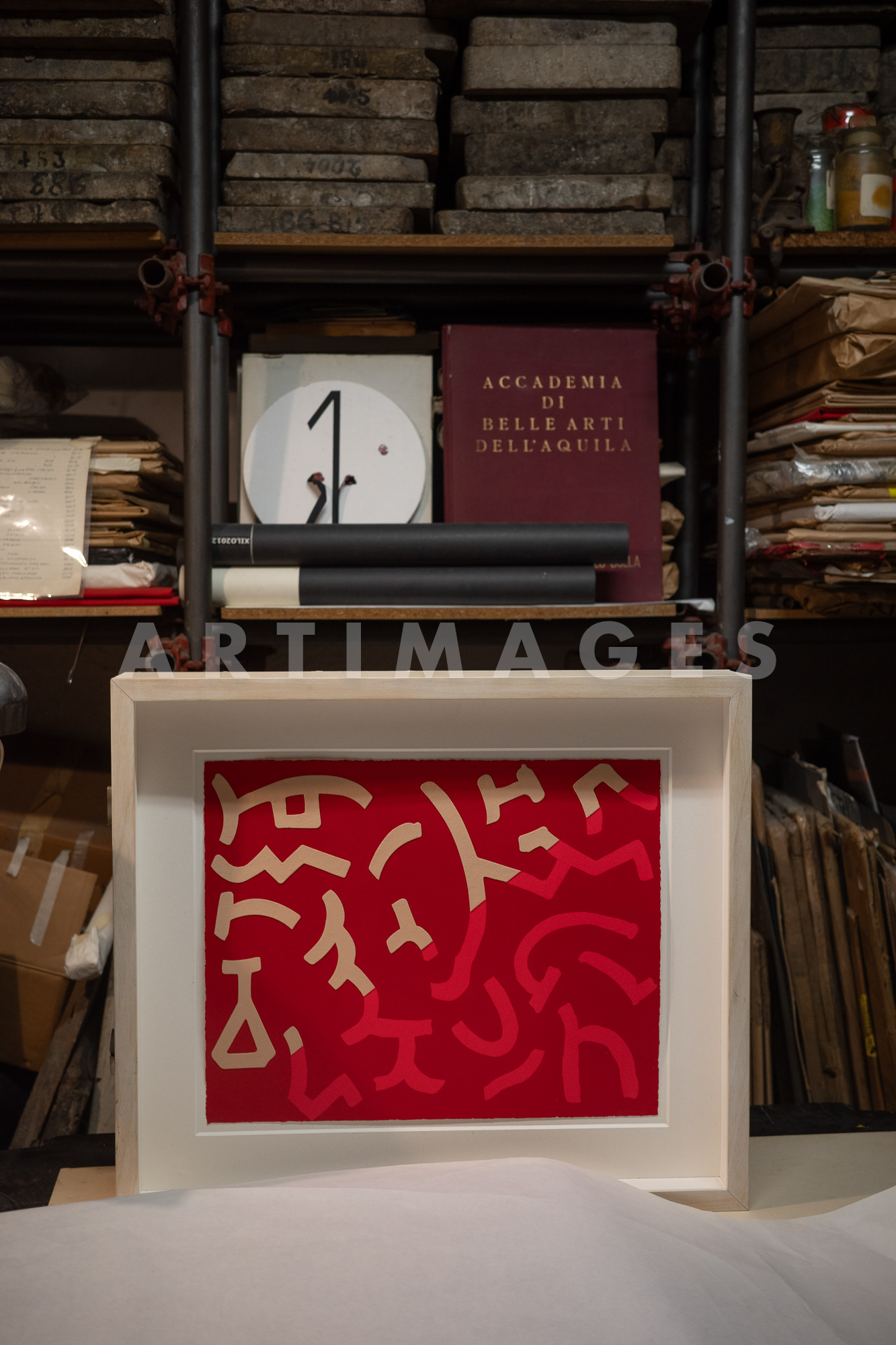 Carla Accardi- Litografia Bulla