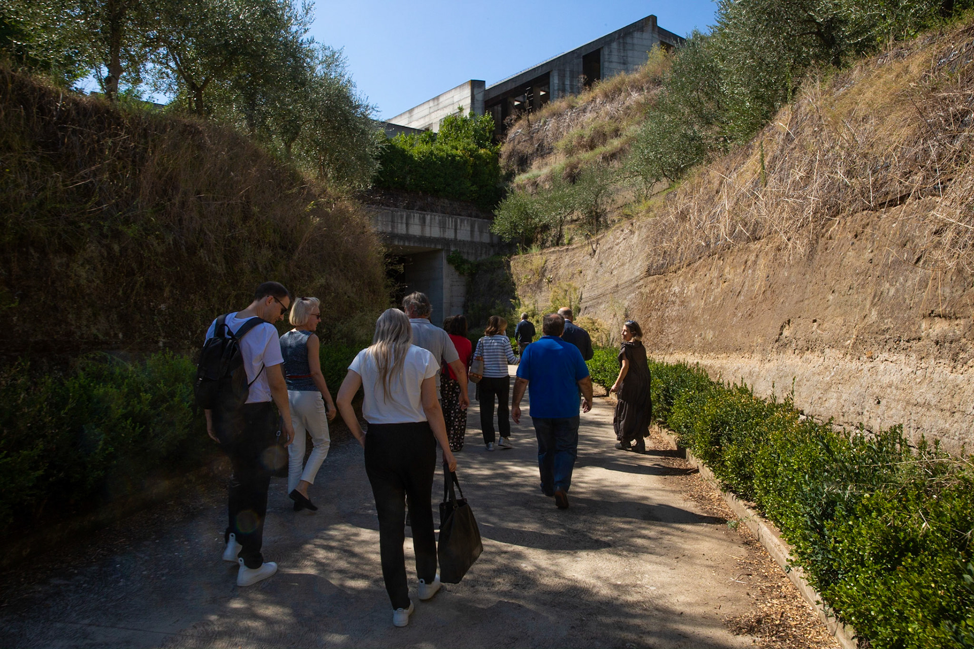 Ospiti in Visita presso la Tenuta Le Querce © Giovanni De Angelis