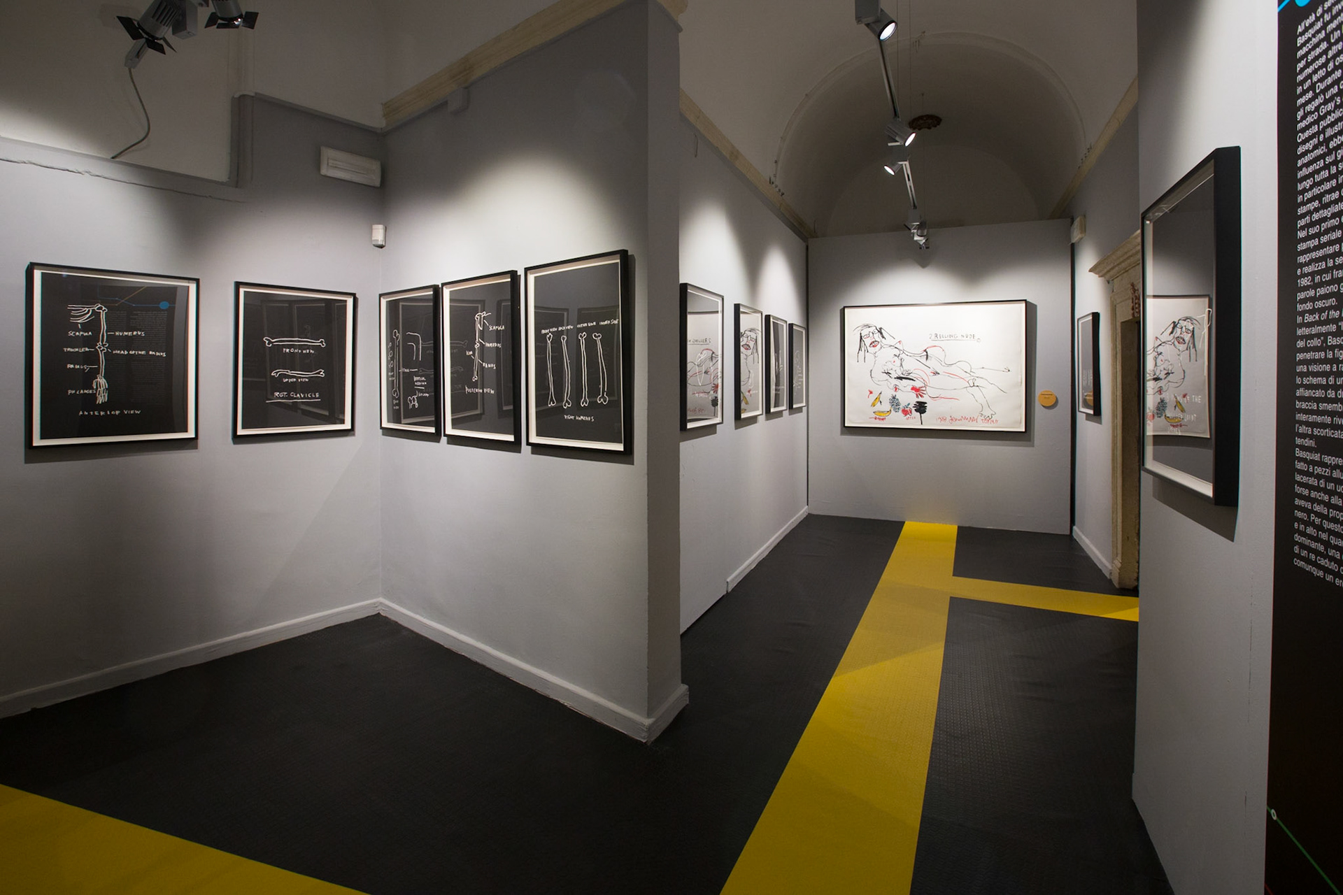 Mostra Basquiat, Chiostro del Bramante, © Giovanni De Angelis 2017