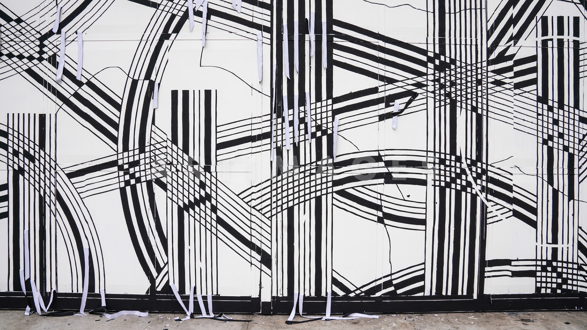 Sten e Lex, opera portone Teatro Tor Bella Monaca Roma, © Giovanni De Angelis 2021