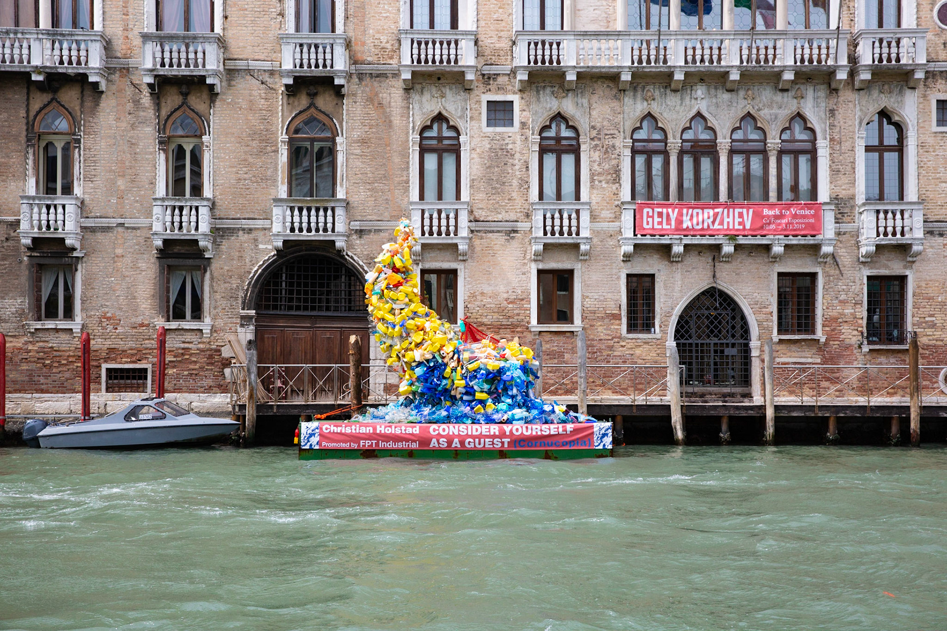 Christian Holstad project presentation at CA' Foscari University - Dorsoduro Venezia in occasion 58 Venice Biennalk