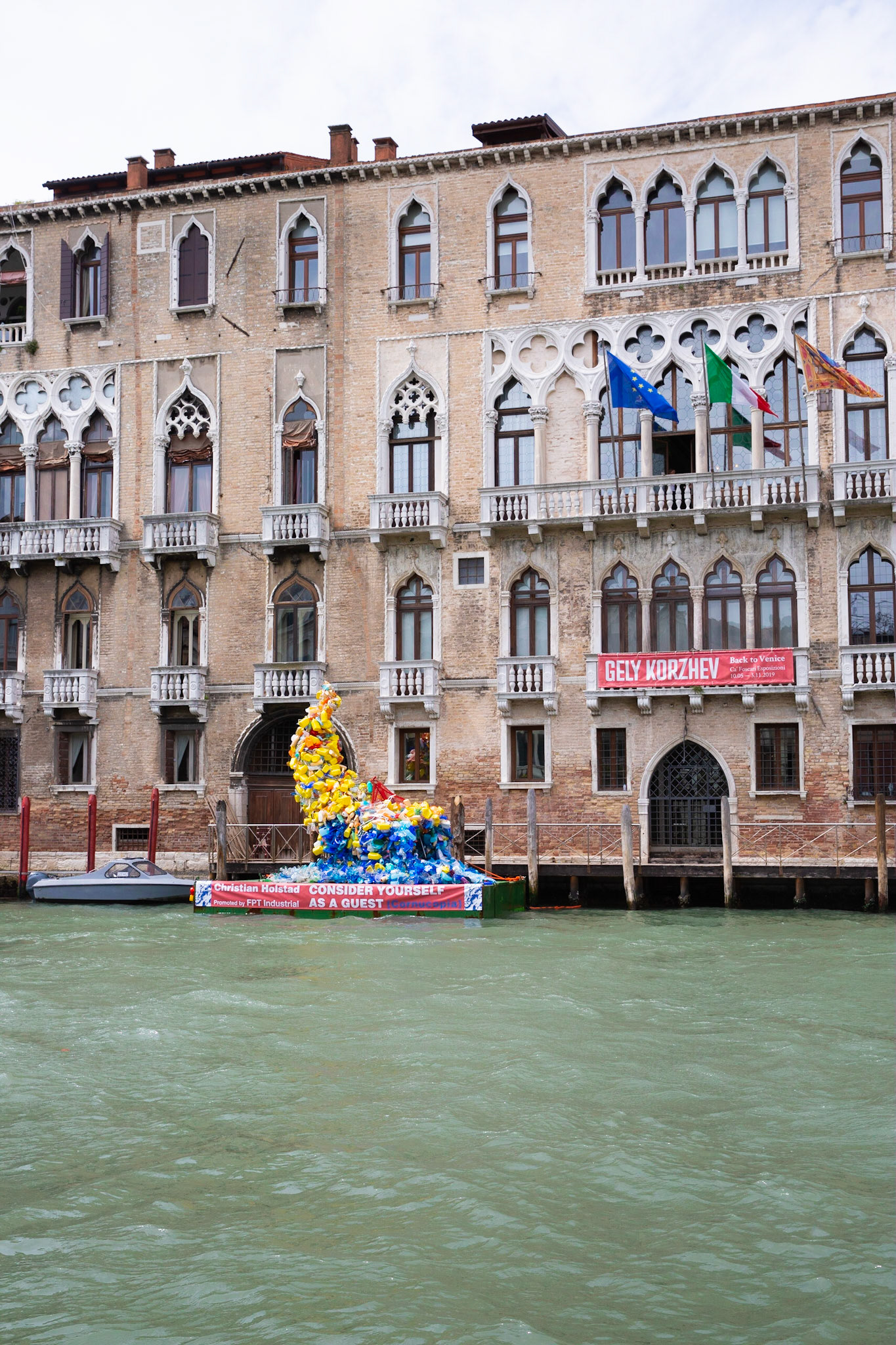 Christian Holstad project presentation at CA' Foscari University - Dorsoduro Venezia in occasion 58 Venice Biennalk